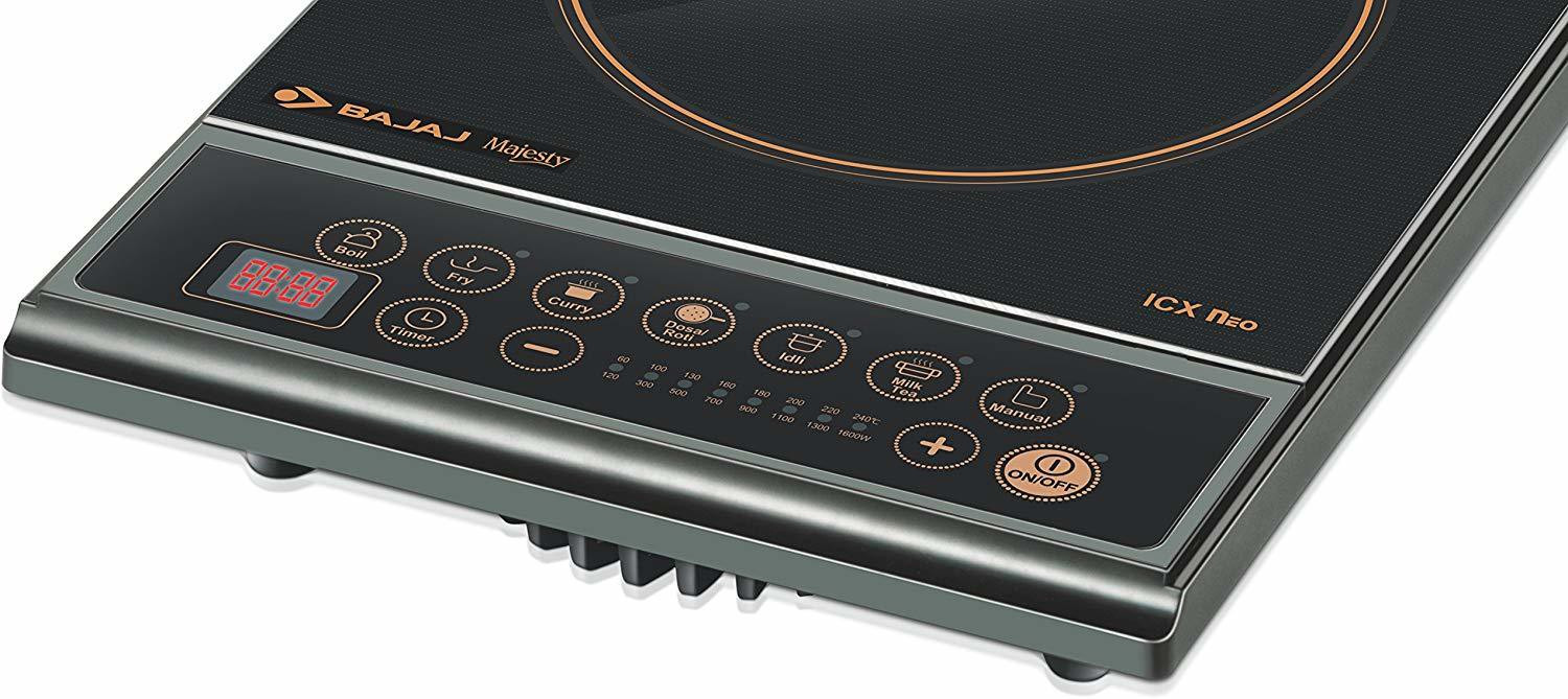Image of BAJAJ 1600 W Induction Cooktop Push Button