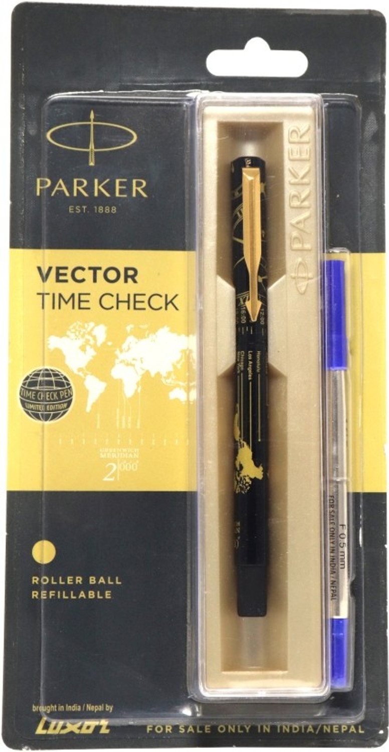 Image of PARKER Vector Time Check Roller Ball Pen Roller Ball Pen