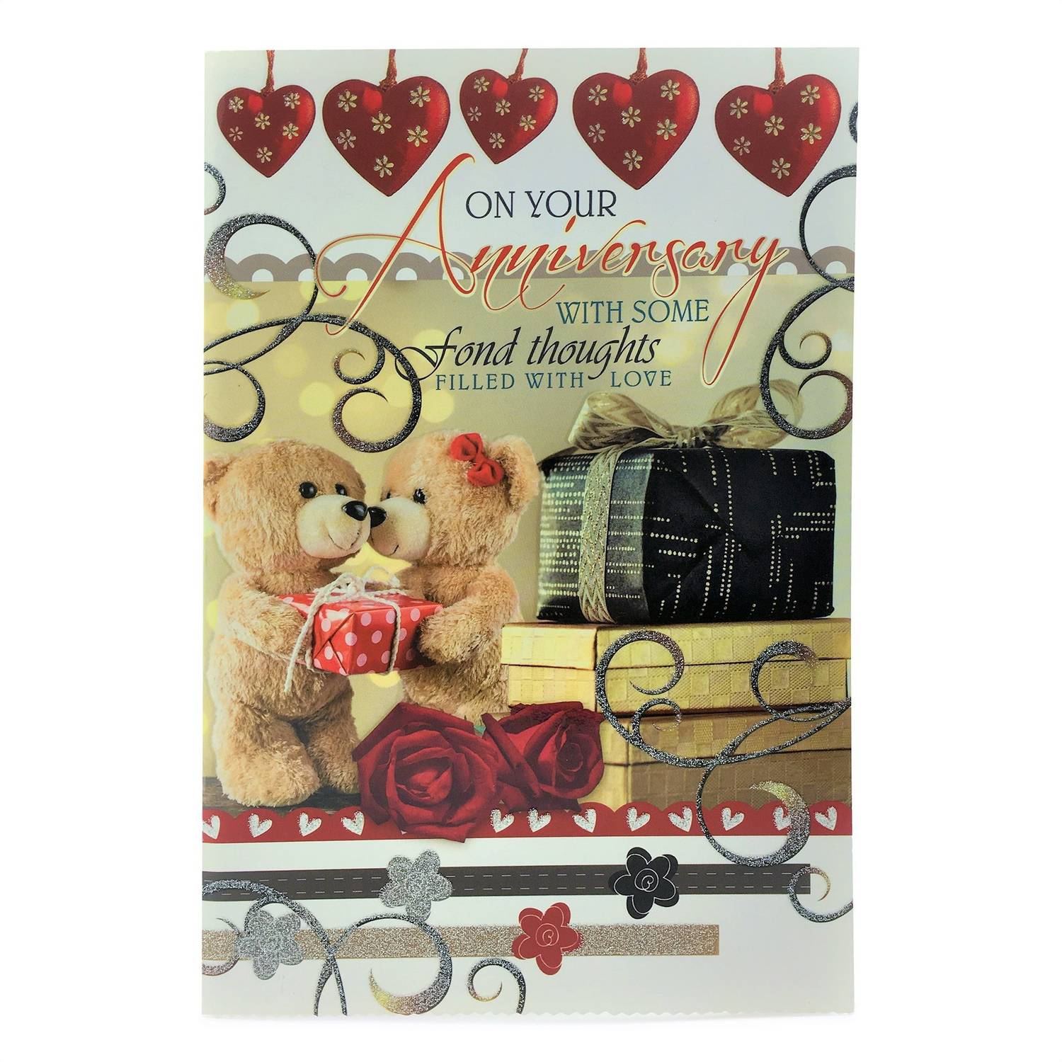 Almoda Creations Wedding Anniversary Greeting Card