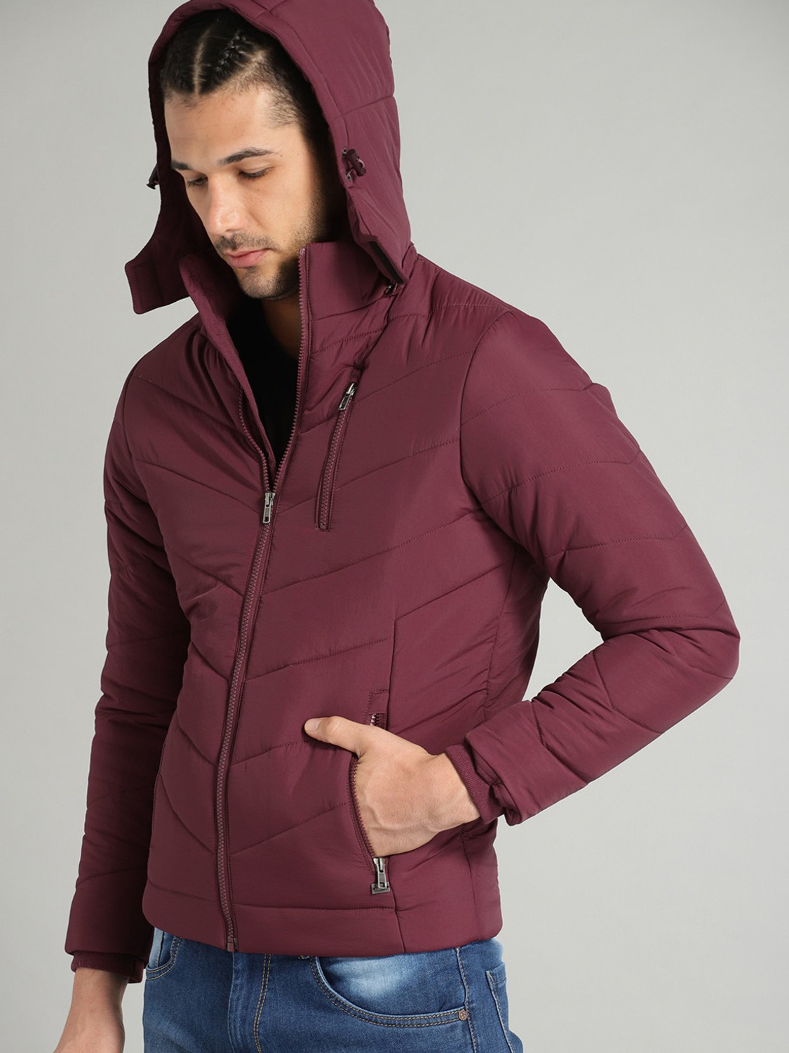 Image of Roadster Full Sleeve Solid Men Jacket