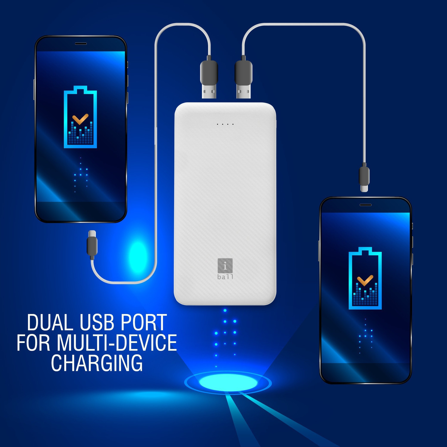 Image of iBall 10000 mAh 12 W Power Bank