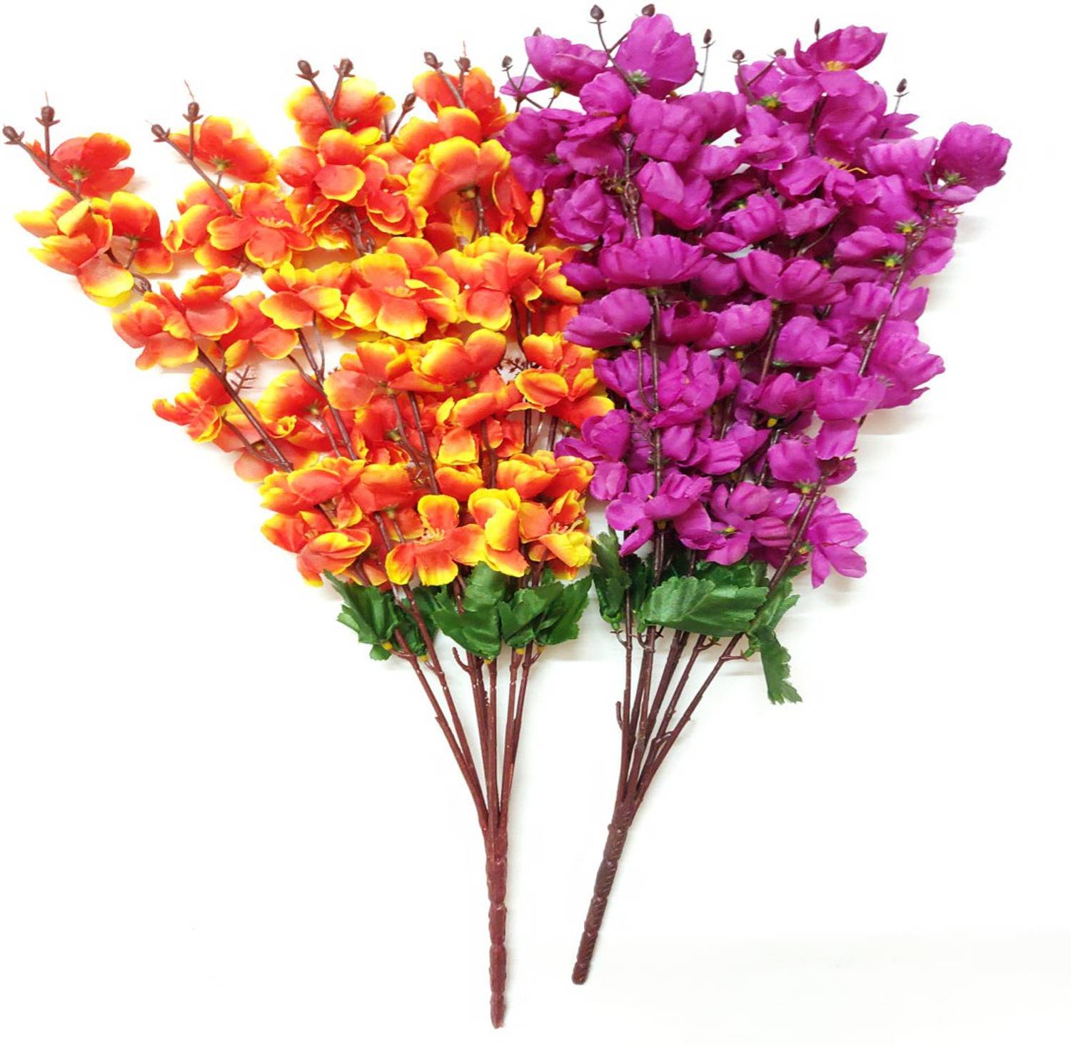 artificial hub Orchids Flower Multicolor, Purple Orchids Artificial Flower