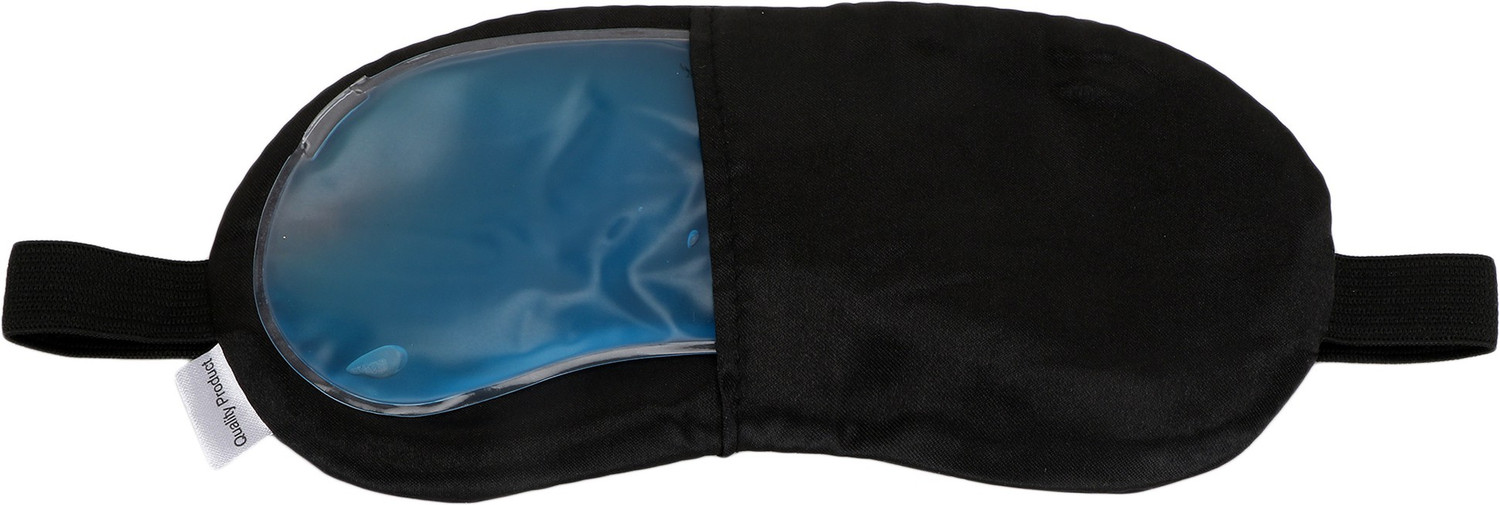 Image of Skylofts Soft & Smooth Fabric Cute Happy Panda Sleeping Mask Cooling Pack eye masks for Travel Eye Shade