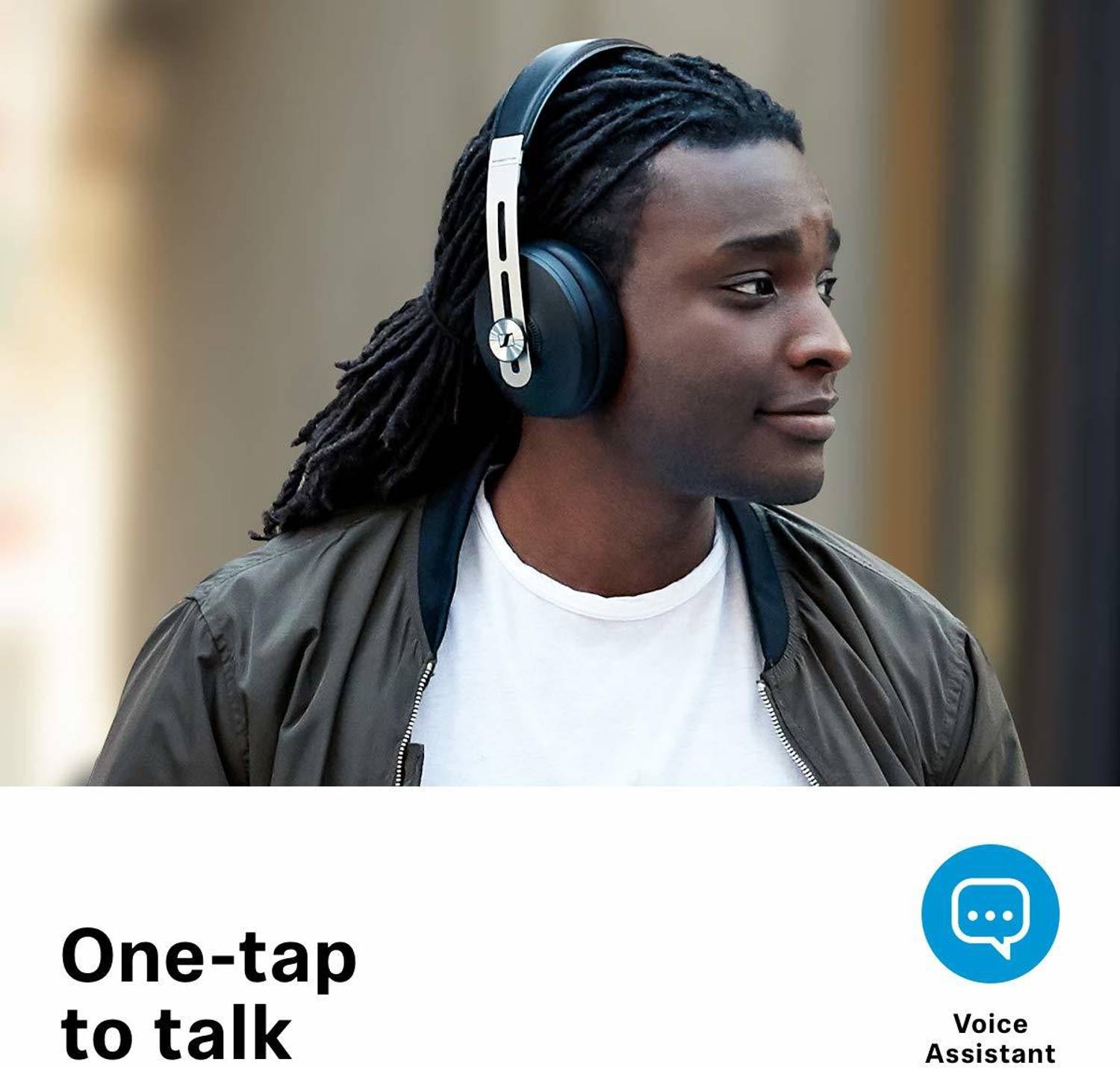 Sennheiser Momentum 3 Wireless Active noise cancellation enabled