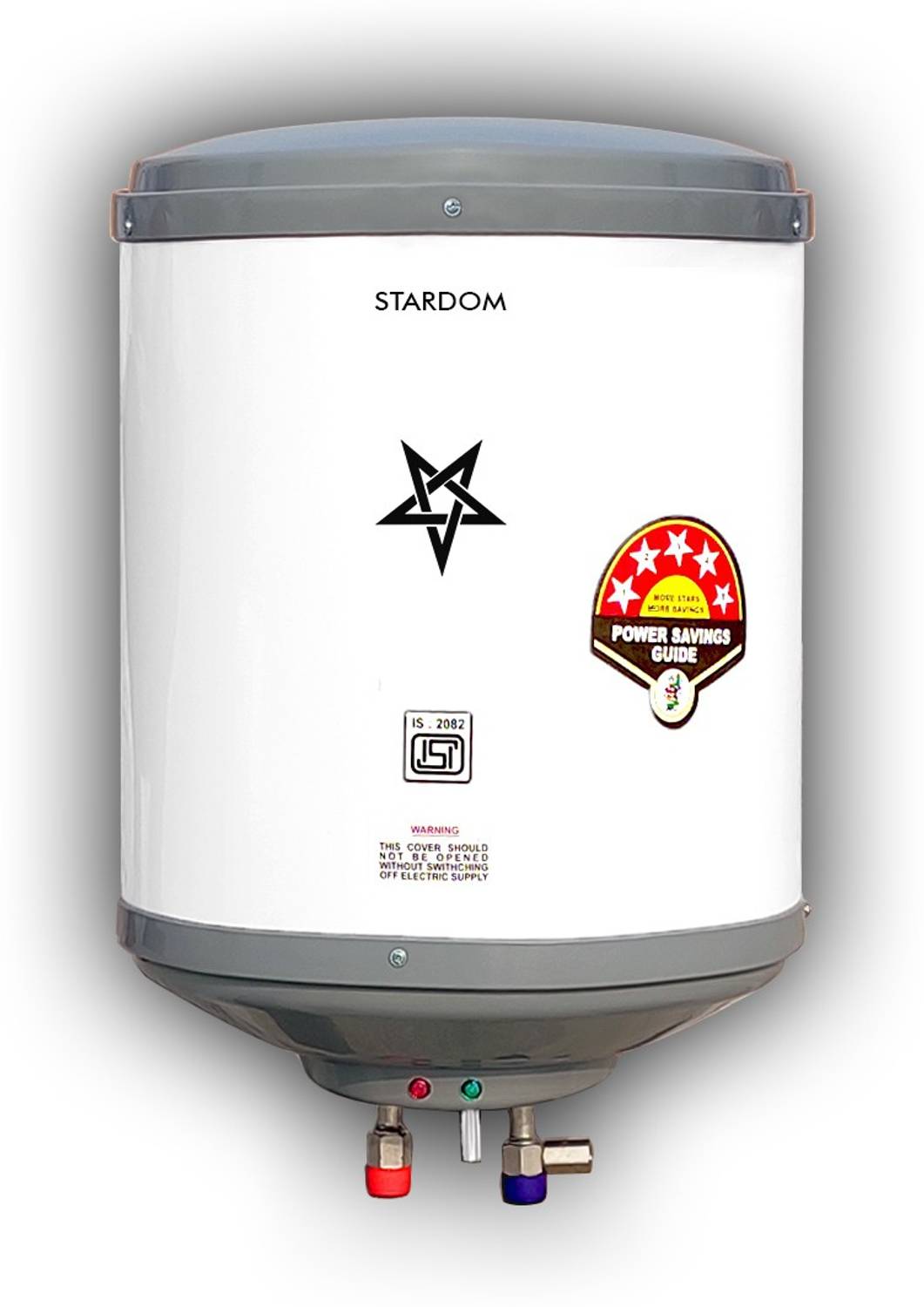 Stardom 15 L Storage Water Geyser (Super Delux, White) (White)