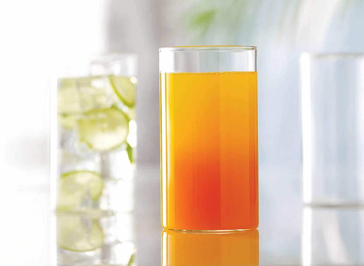 Image of BOROSIL (Pack of 6) Vision Glass 350 ML Glass Water /Juice Glass