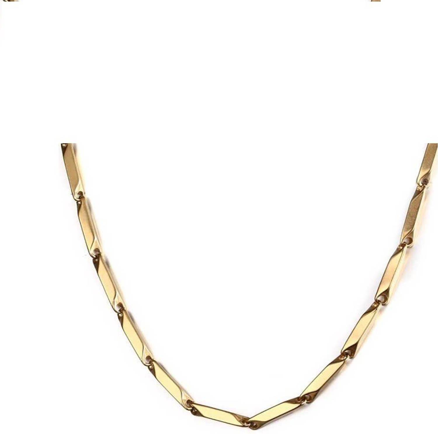 Ayeshu Stunning Italian Solid Titanium Plated Stainless Steel Chain Silver Plated Metal Chain