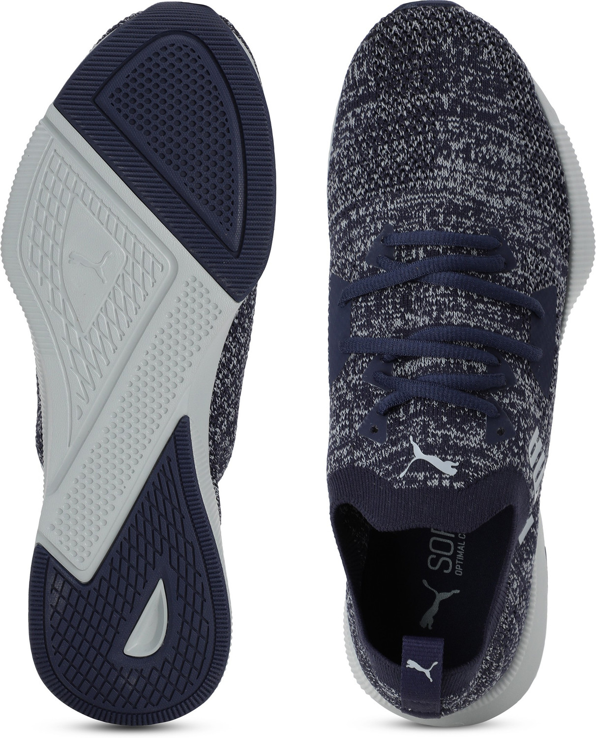 Image of PUMA Flyer Runner Engineer Knit Running Shoes For Men