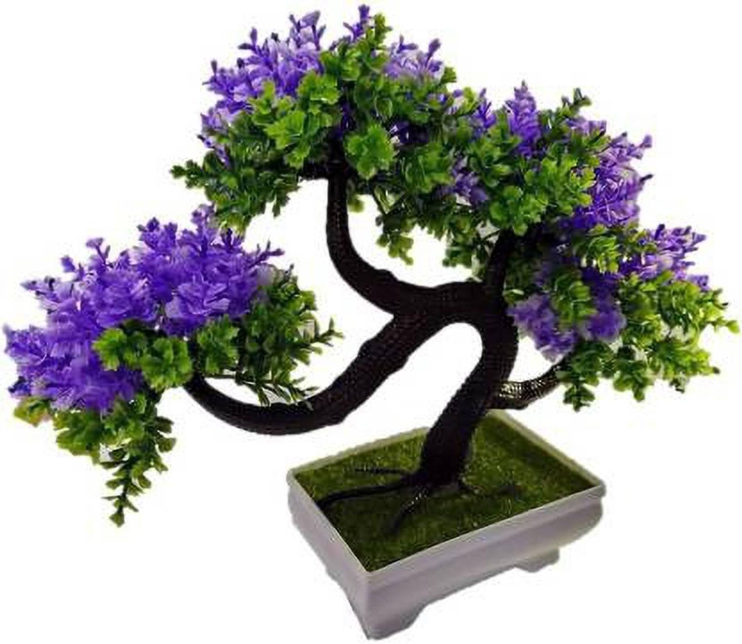 Brezleen Flower plant with Pot Bonsai Wild Artificial Plant  with Pot
