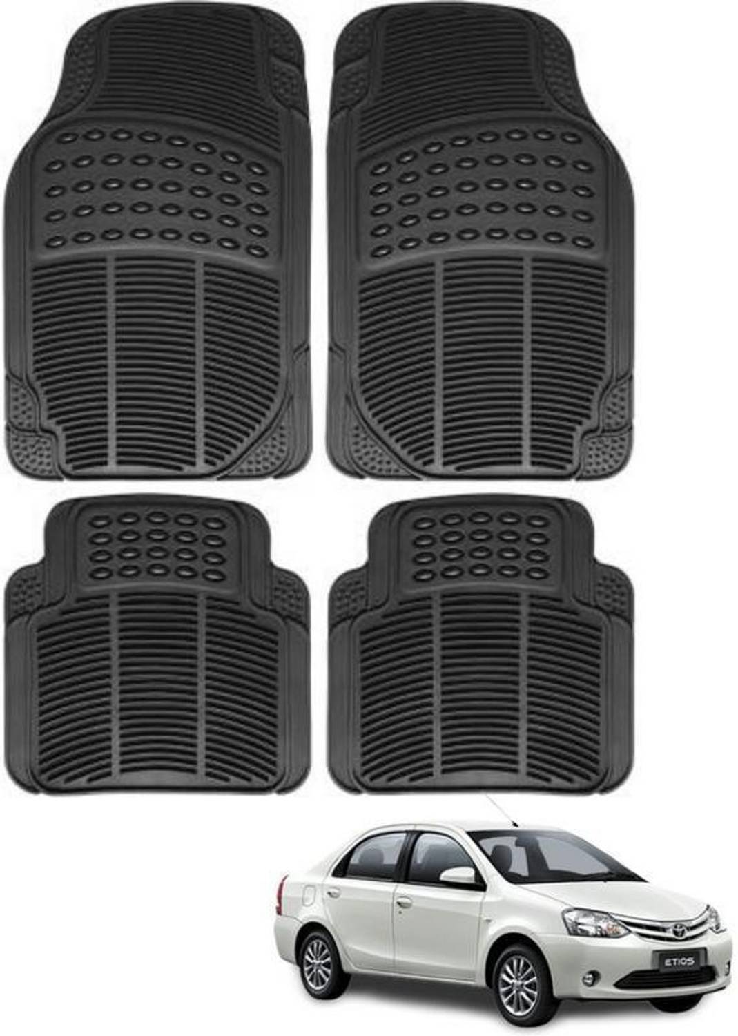 autokaar PVC Standard Mat For  Toyota Etios