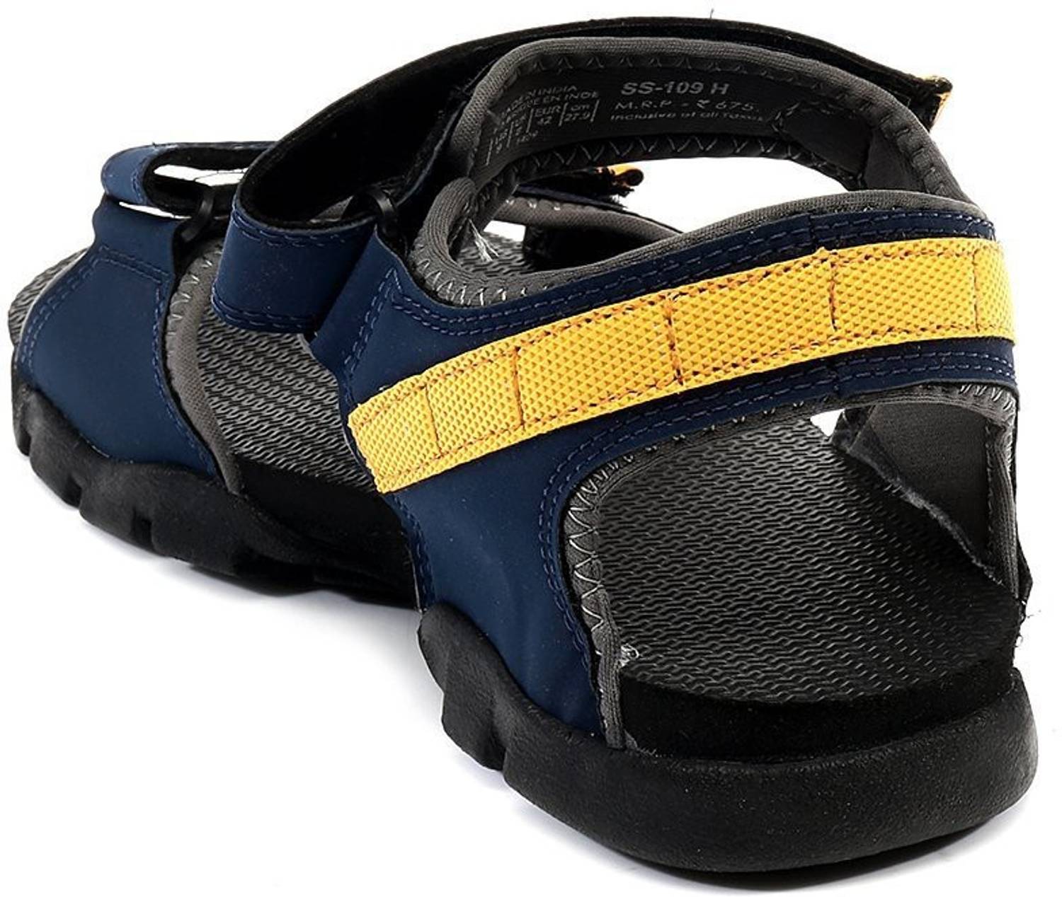 Sparx SS 109 Men Casual Sandals Blue - Image 4
