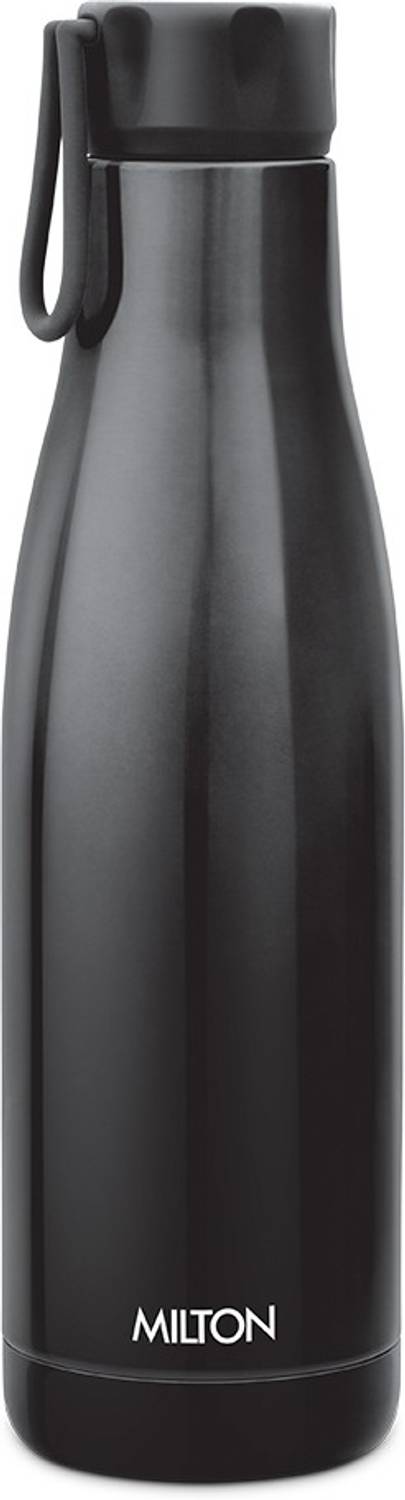 MILTON Fame 800 Thermosteel Water Bottle, ISI Certified, 24 Hr Hot and Cold 740 ml Steel Flask