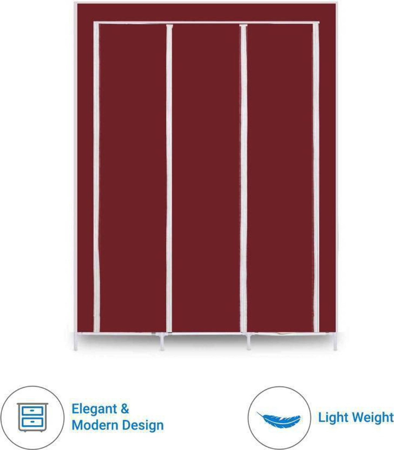 Image of MEZIRE PP Collapsible Wardrobe