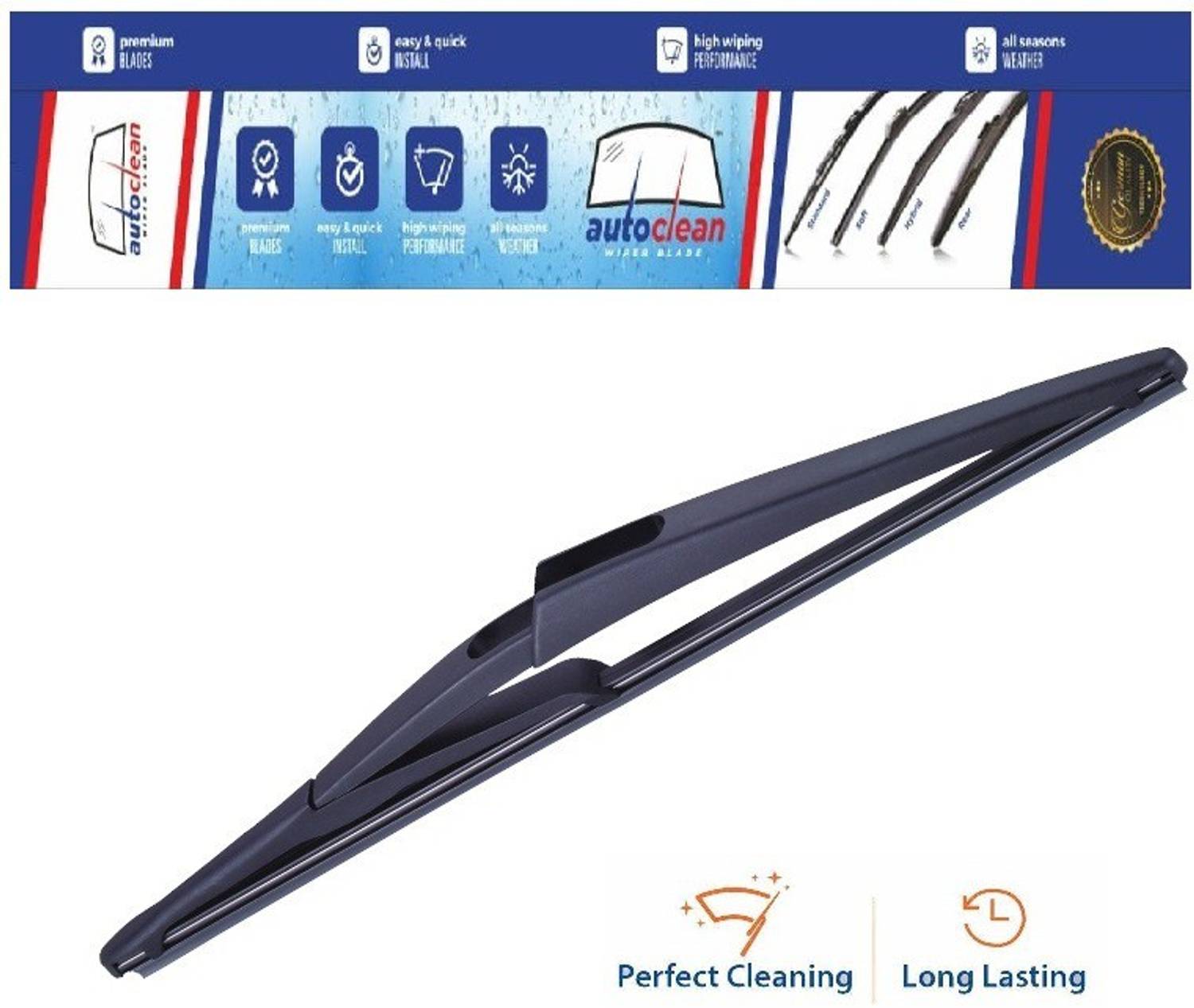 AutoClean REAR WIPER BLADE ONLY Rear Window Wiper