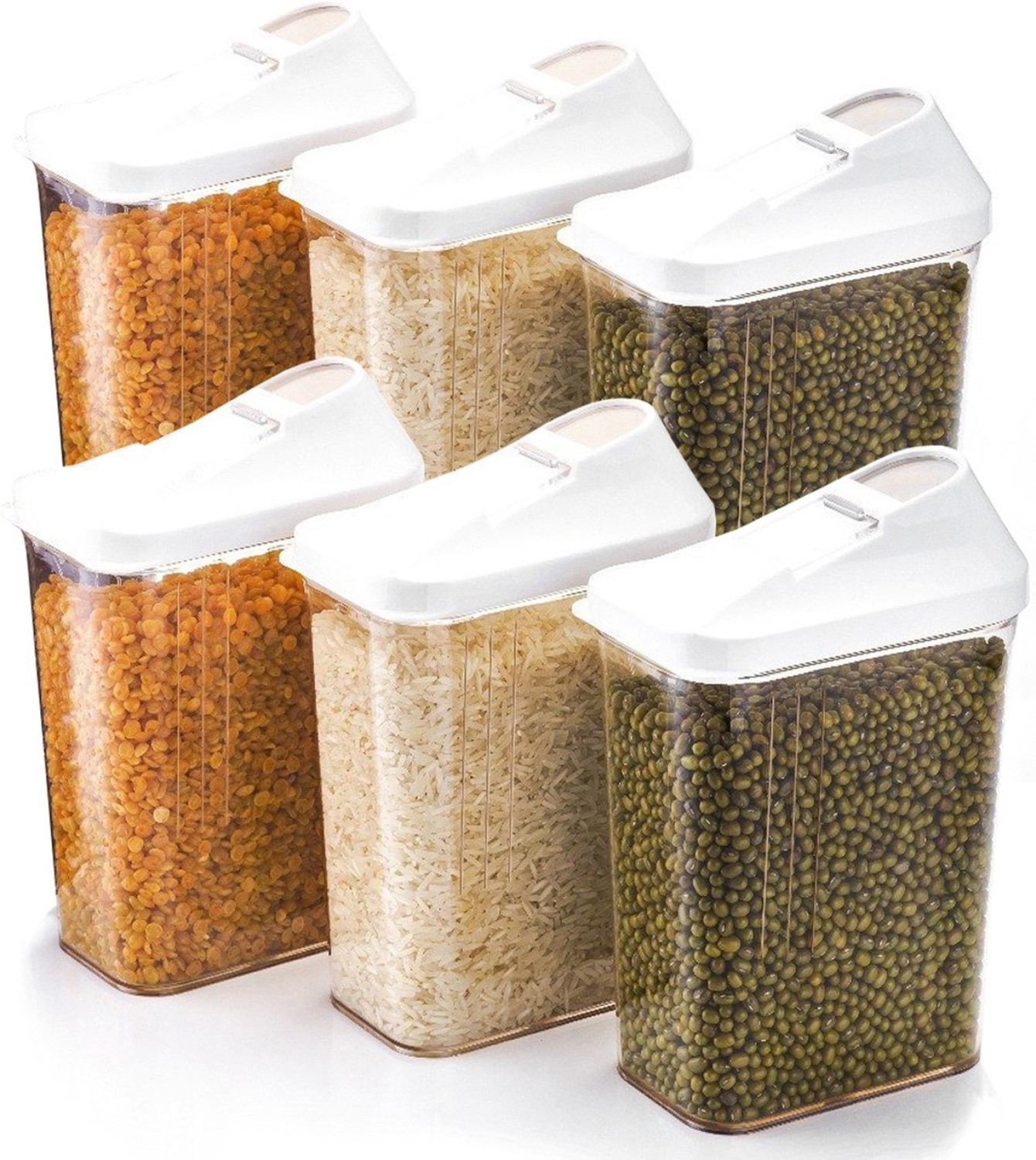 Image of MACARIZE Plastic Grocery Container - 750 ml