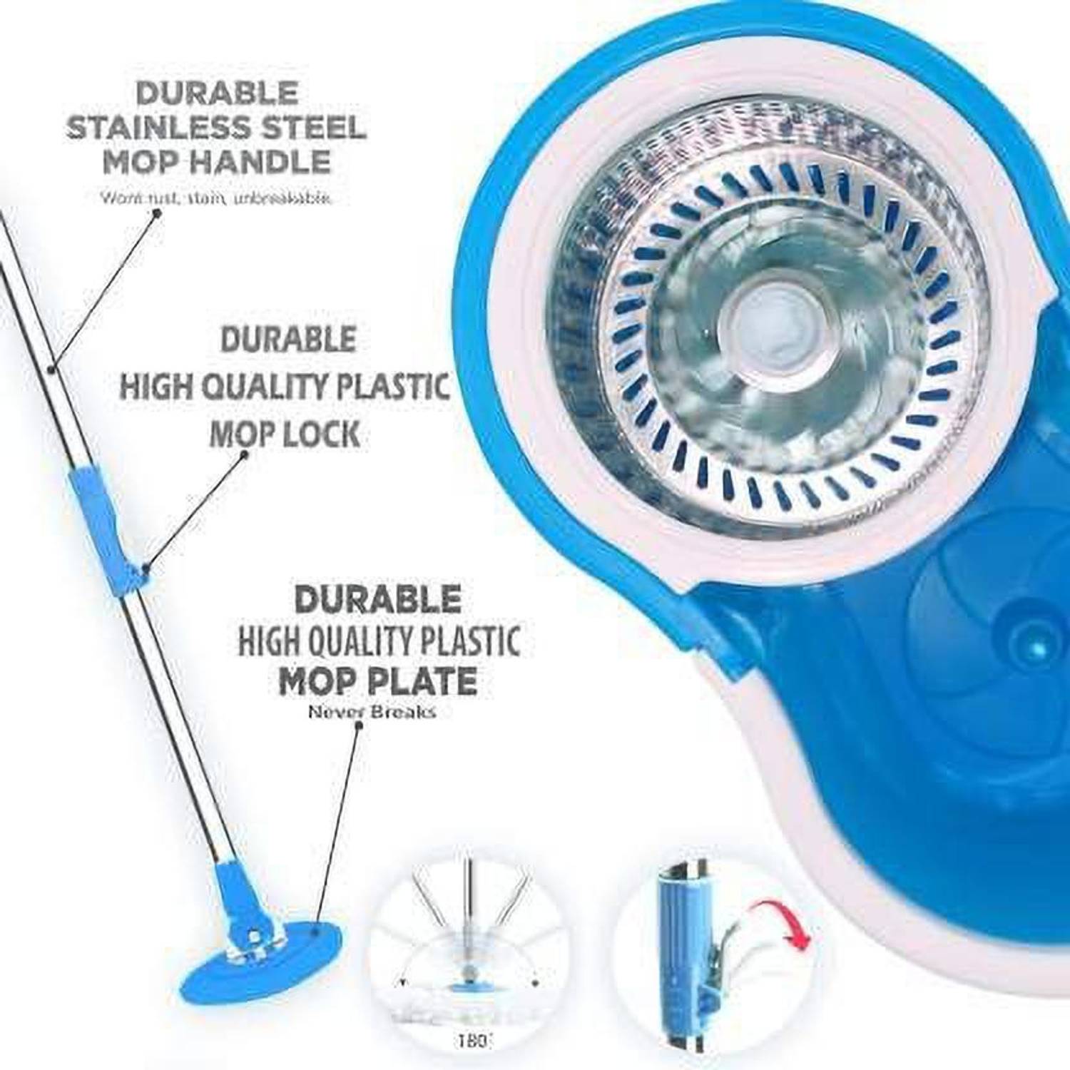 GTE Gt Steel 02 Blue Mop Set - Image 3