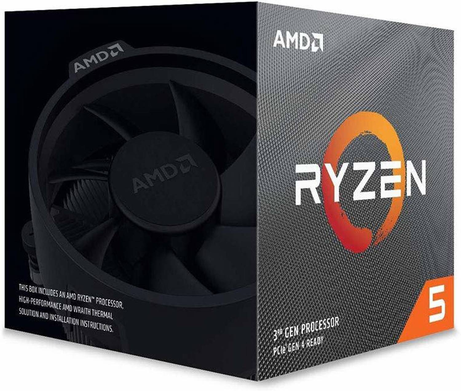 AMD Ryzen 5 3600X with Wraith Spire Cooler (100-100000022BOX) 3.8