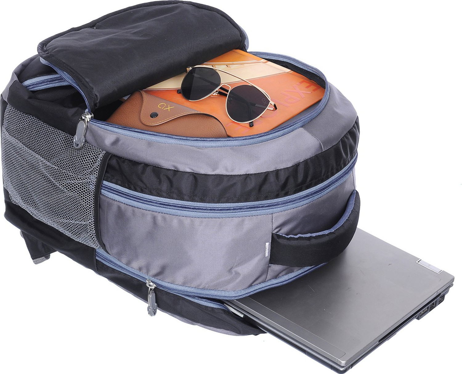Image of blubags Stylish Collage Waterproof Bags & Laptop Bags 36 liters Black Backpack Waterproof School Bag