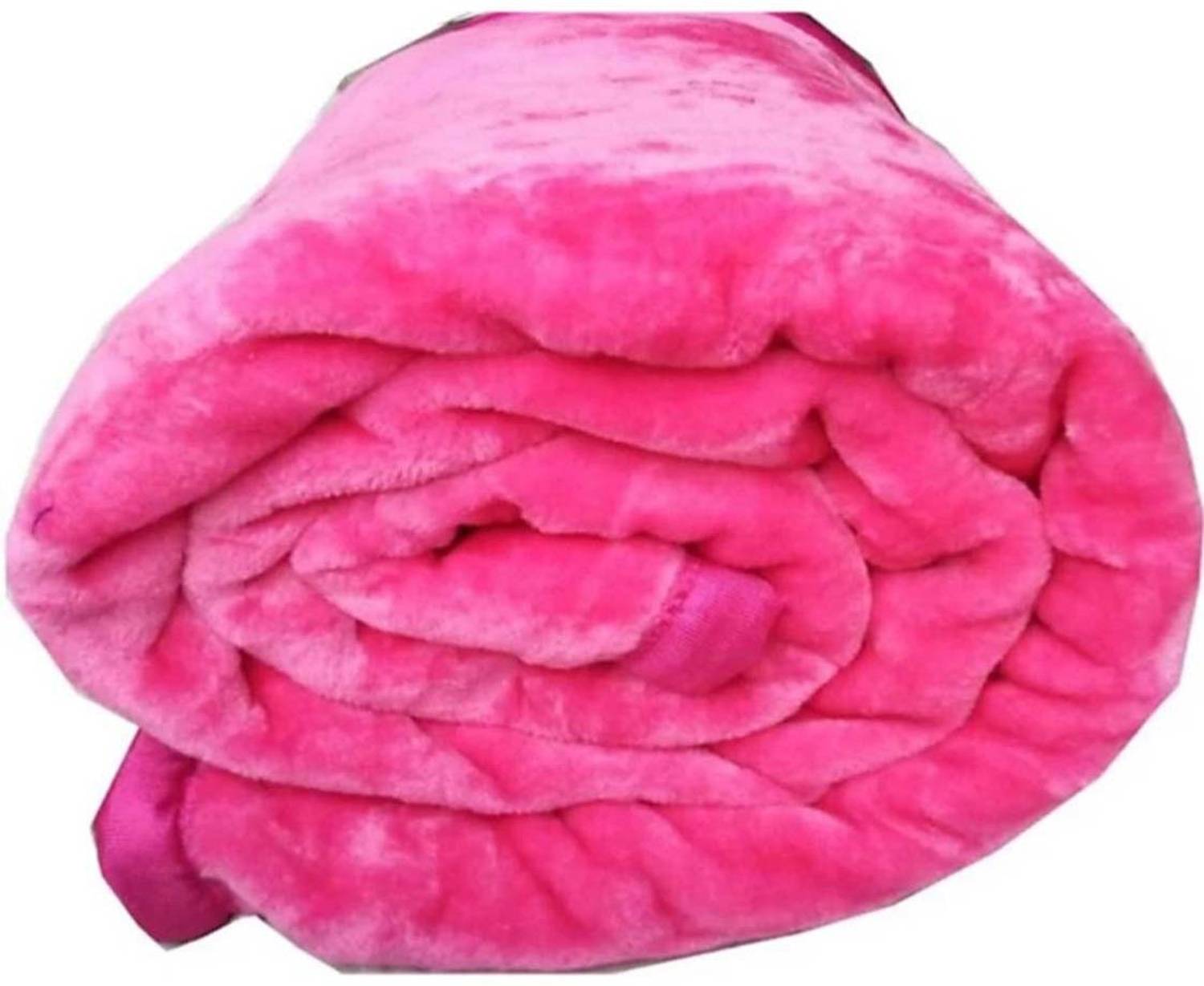 AKANSHA Self Design Double Mink Blanket for  Heavy Winter