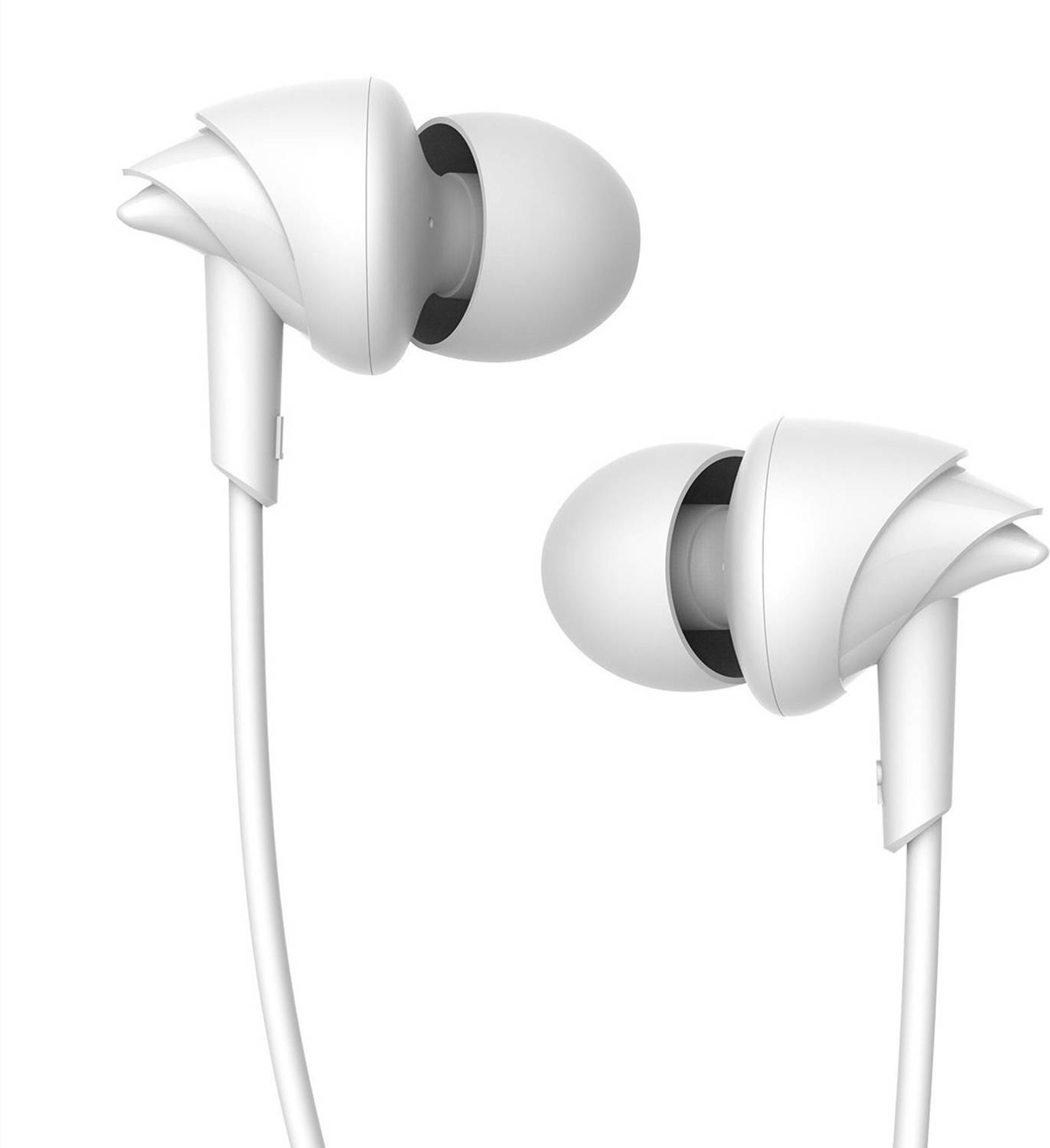boAt Bassheads 100 Wired Earphones Wired Headset (White, In the E