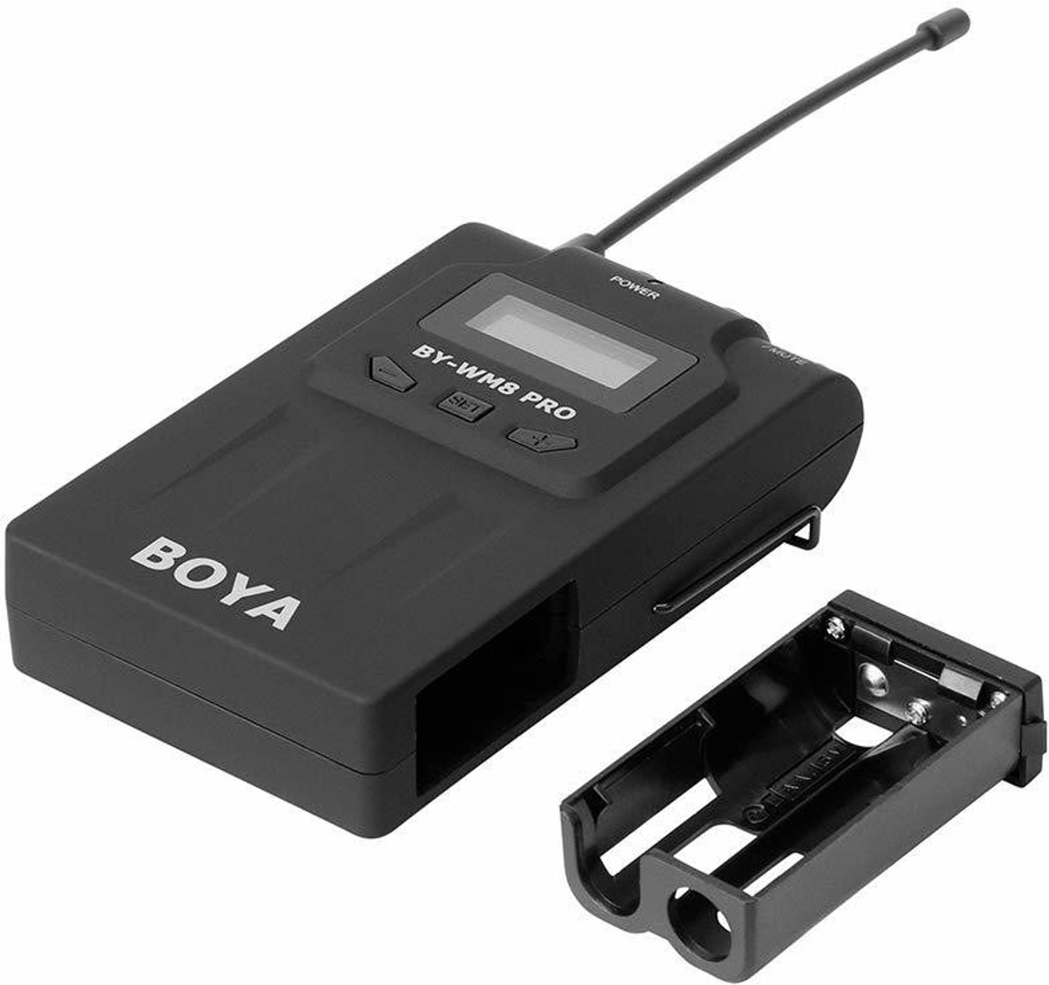 Image of BOYA WM8 Pro-K1 UHF Wireless Microphone System 48 Channels Mono /Stereo Mode LCD Display 100M Effective Range for DSLR Cameras Camcorders Microphone
