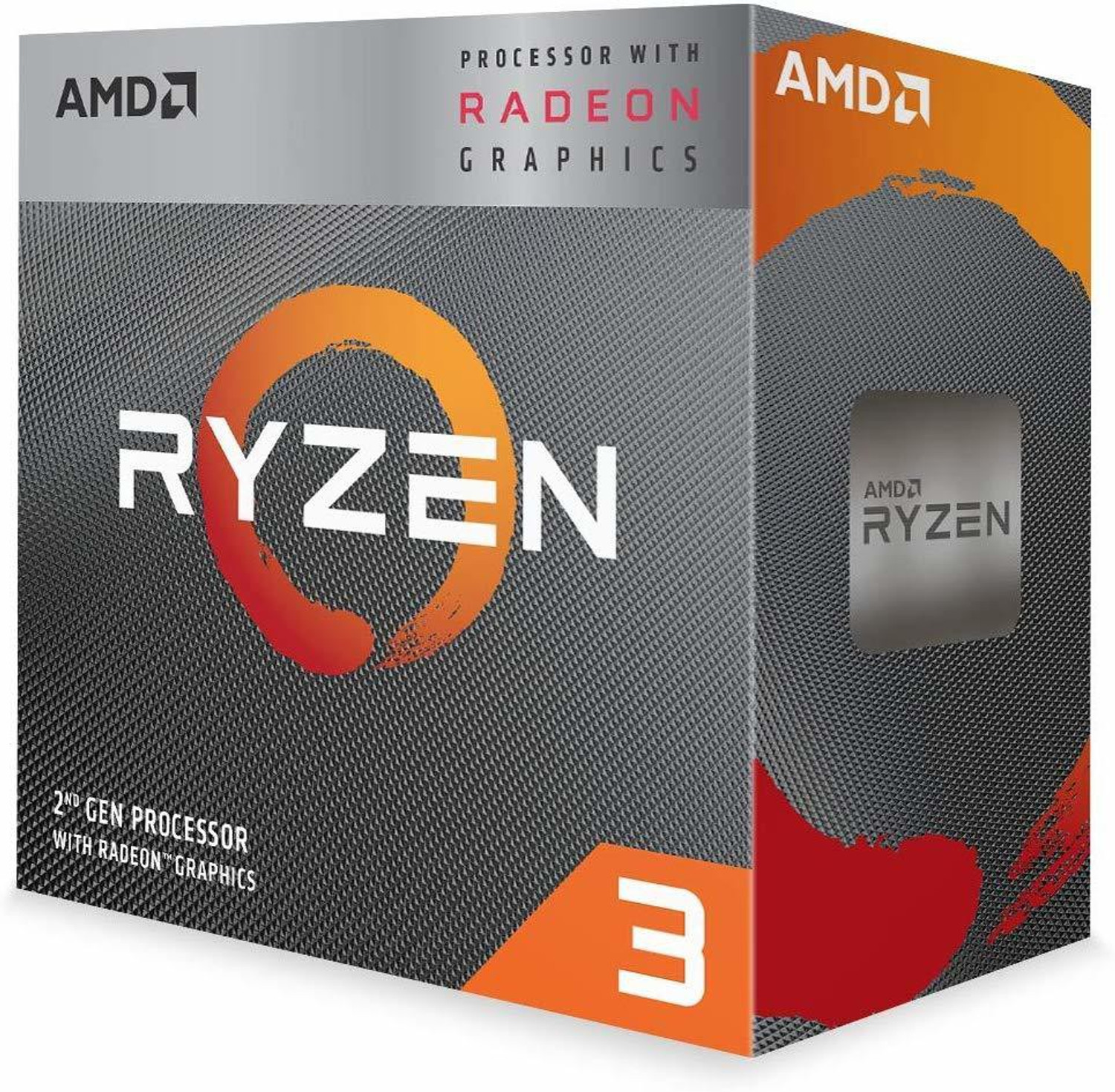 Image of AMD Ryzen 3 3200G with Radeon Vega 8 Graphics (YD3200C5FHBOX) 3.6 Ghz Upto 4 GHz AM4 Socket 4 Cores 4 Threads 2 MB L2 4 MB L3 Desktop Processor