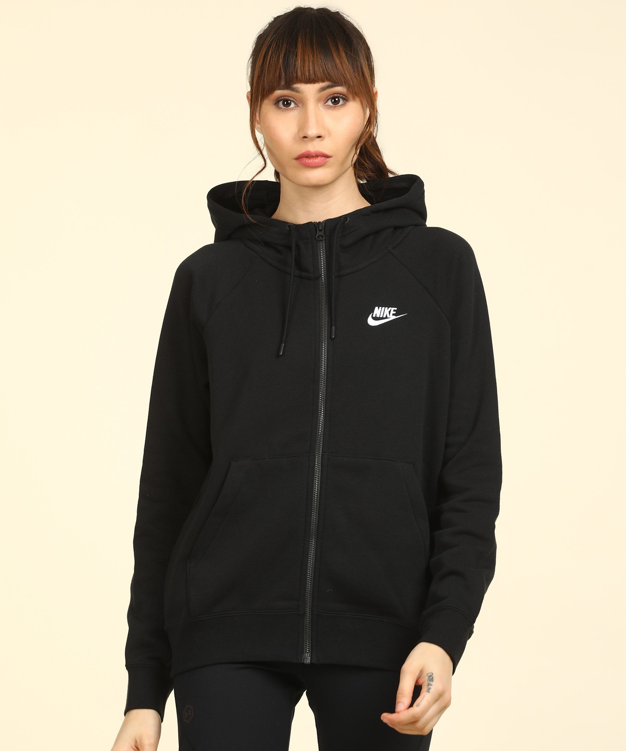 nike full sleeve solid women jacket price
