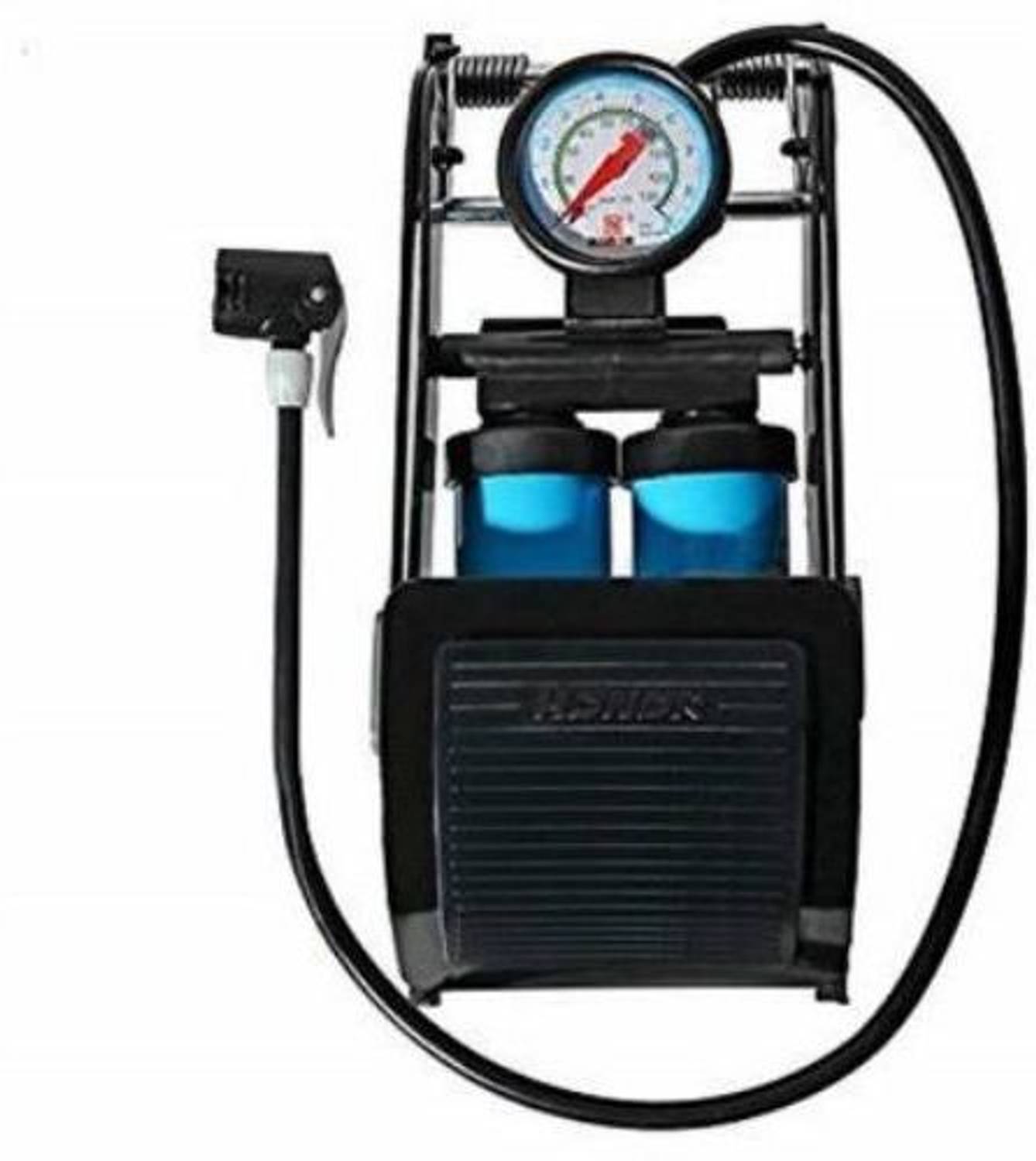 Bellveen Double Barrel High-Pressure Bicycle Pump Bicycle, Balloon, Car, Motorcycle Pump