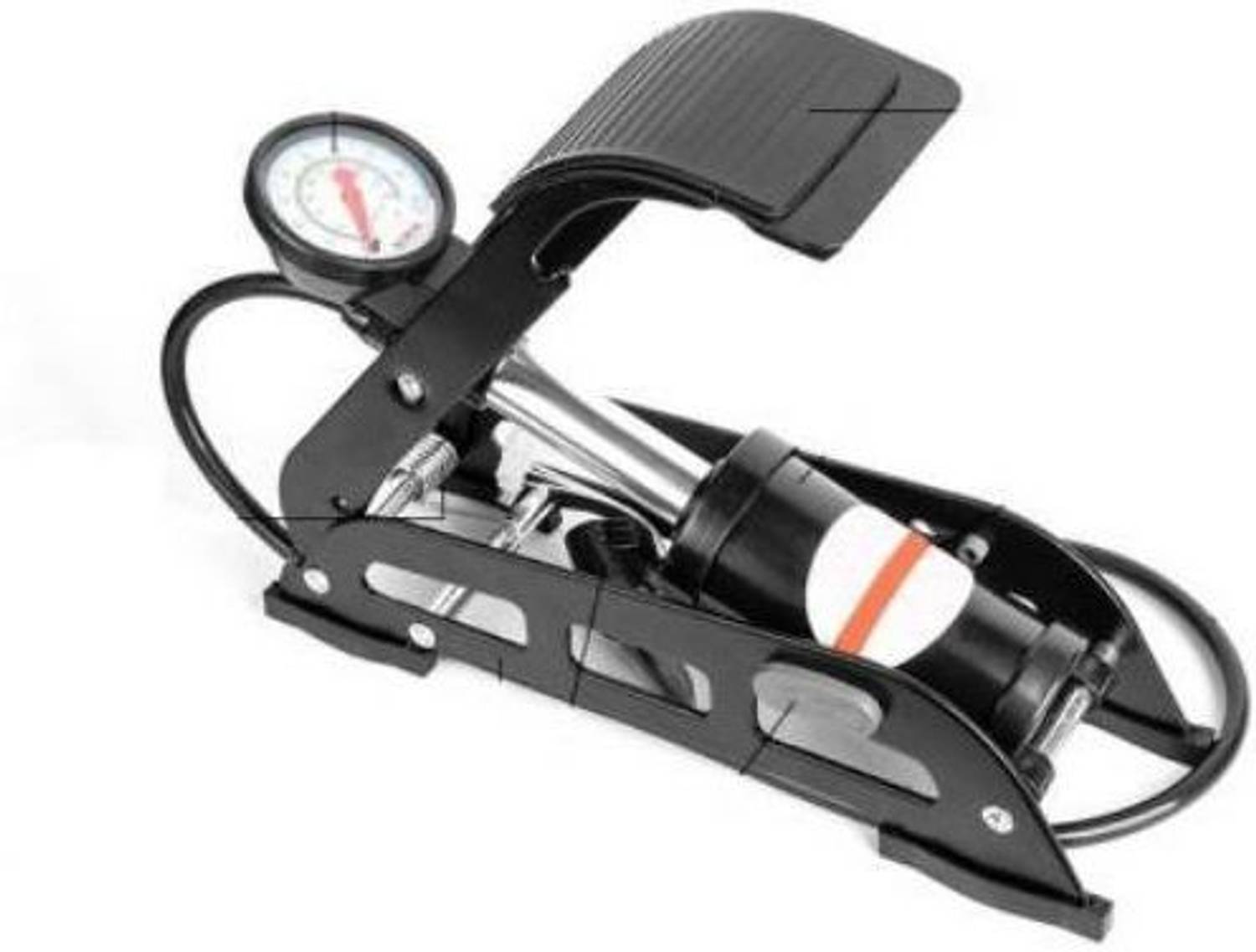 Bellveen New Single Cylinder High Pressure Air Pump - 130 Bicycle, Balloon, Car, Motorcycle Pump