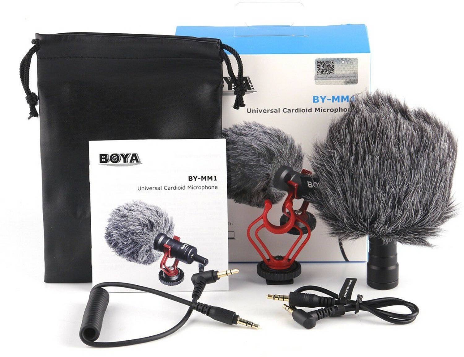 BOYA BY-MM1 Universal Cardiod Shotgun Mic Microphone