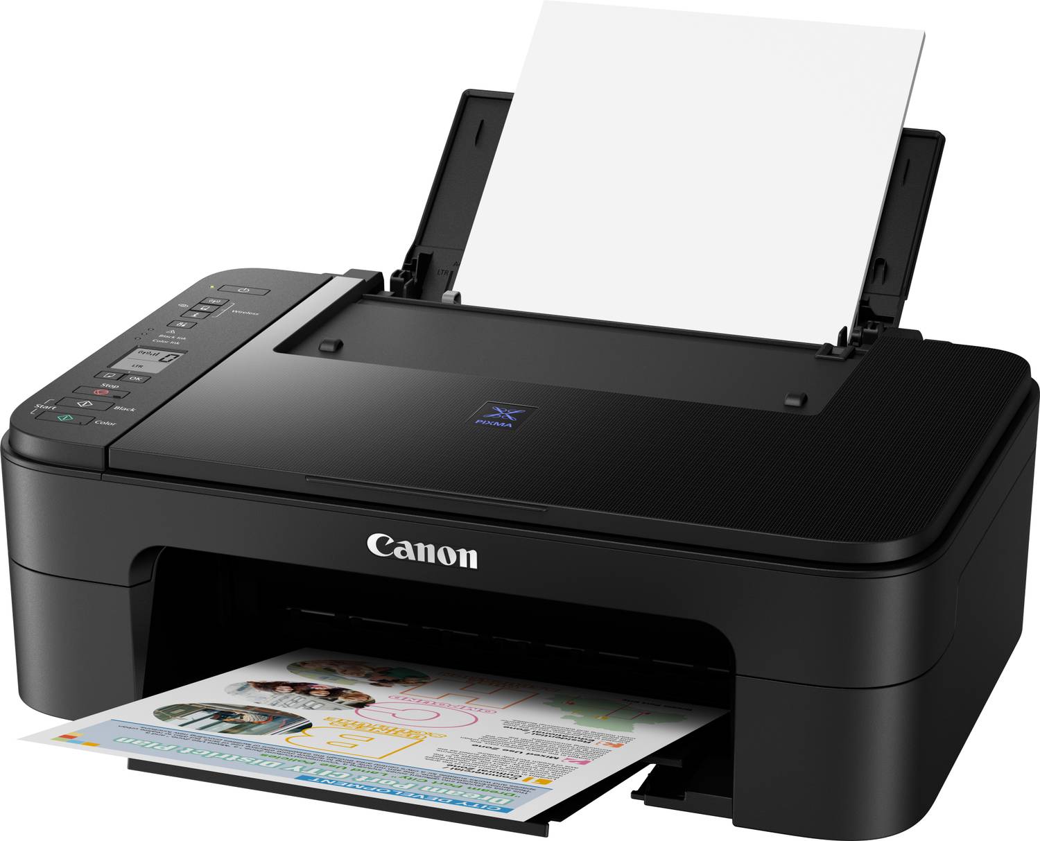 Canon PIXMA E3370 Multi-function WiFi Color Inkjet Printer - Image 5