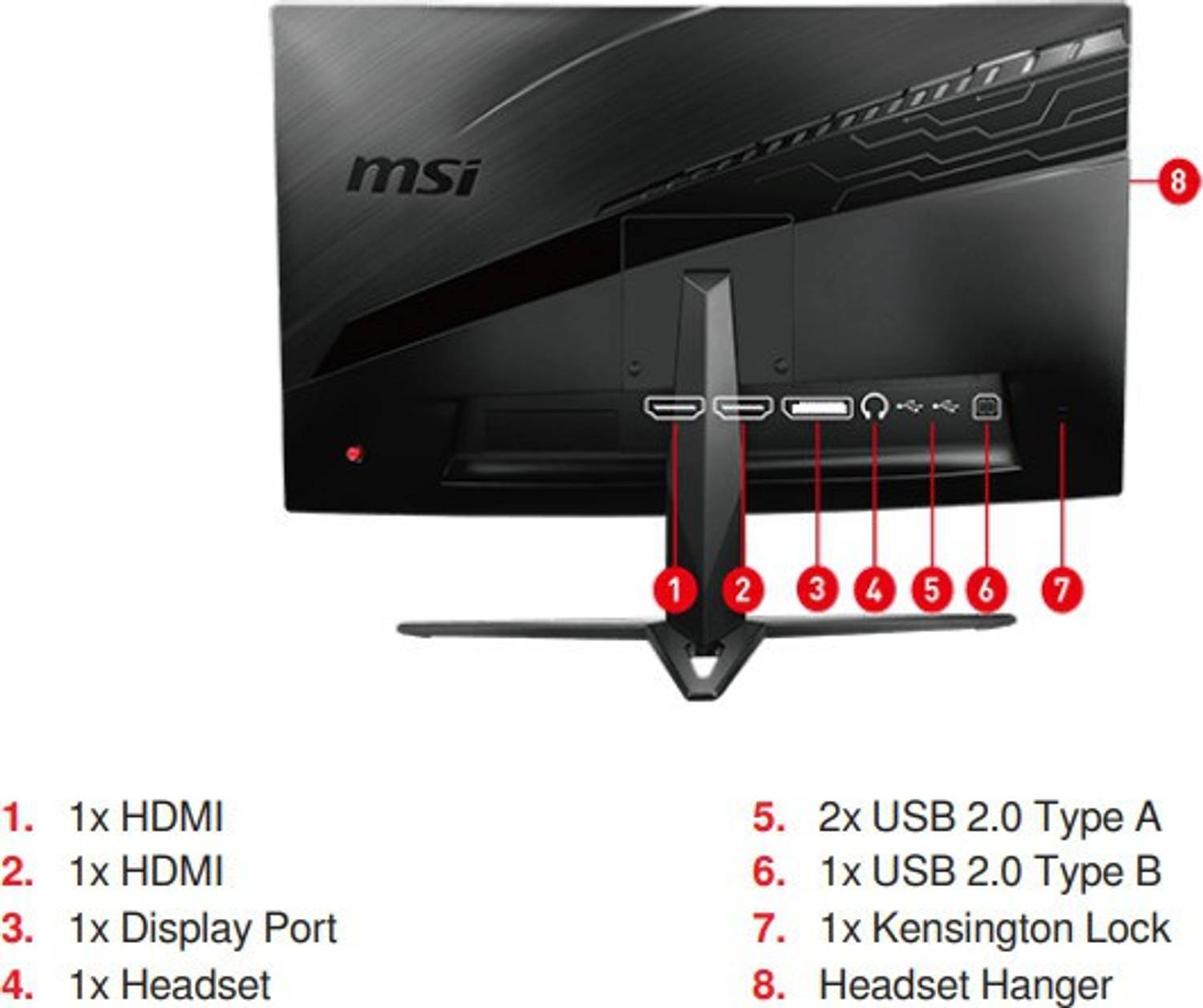 MSI Optix 60.96 cm (24 inch) Curved Full HD VA Panel Gaming