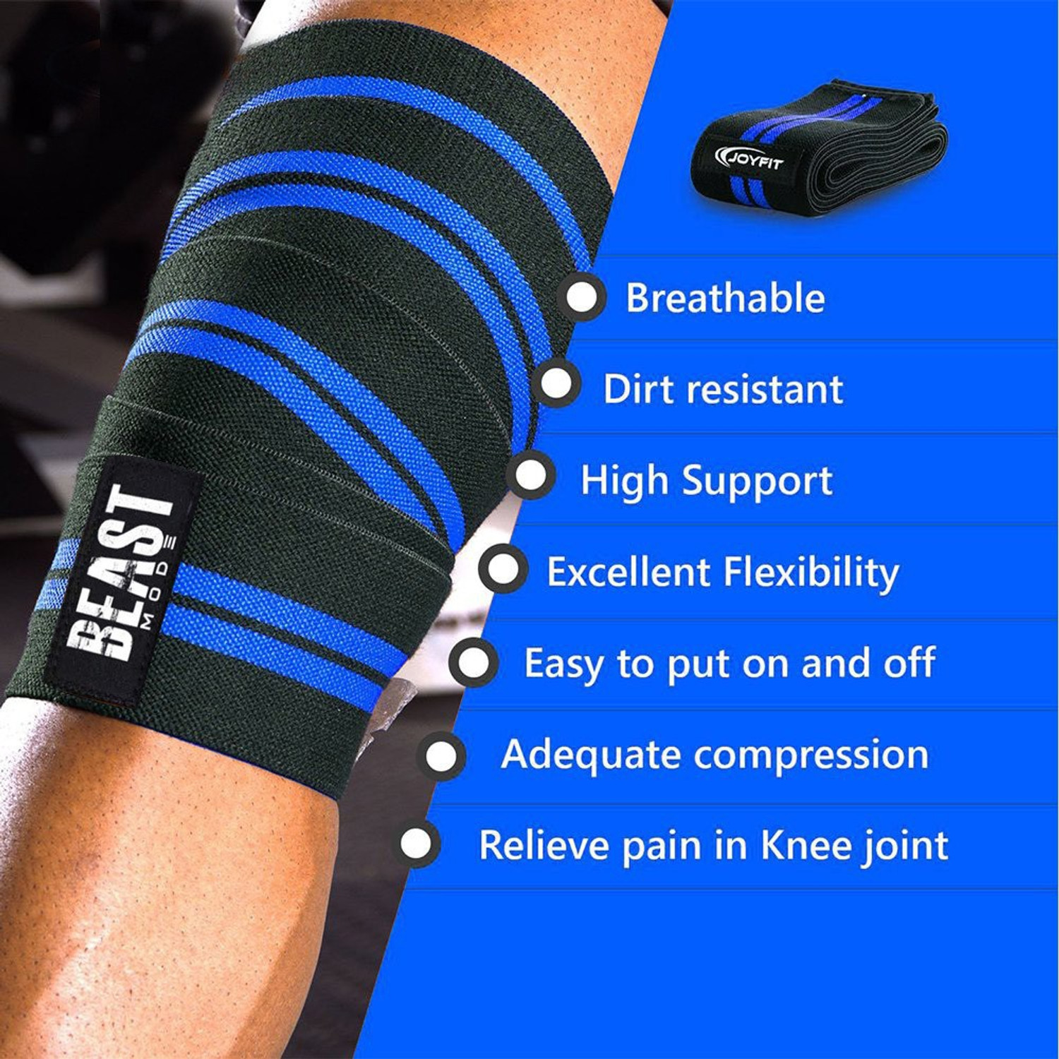 Image of DreamPalace India Knee Support Knee Brace Kneeguard Knee Cap Knee Wraps 1pc Knee Support