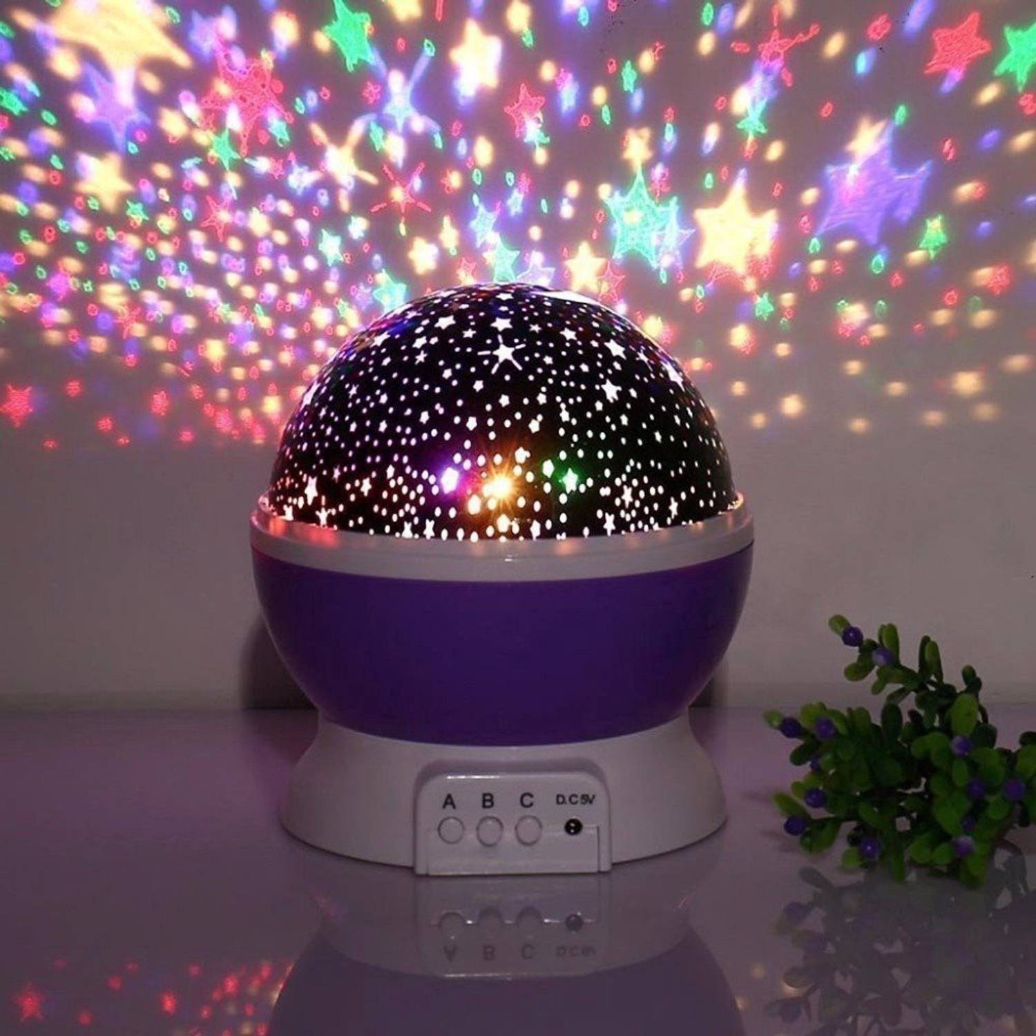 rivtoxx Star Master Projector Rotating LED Star Moon Night Lamp S