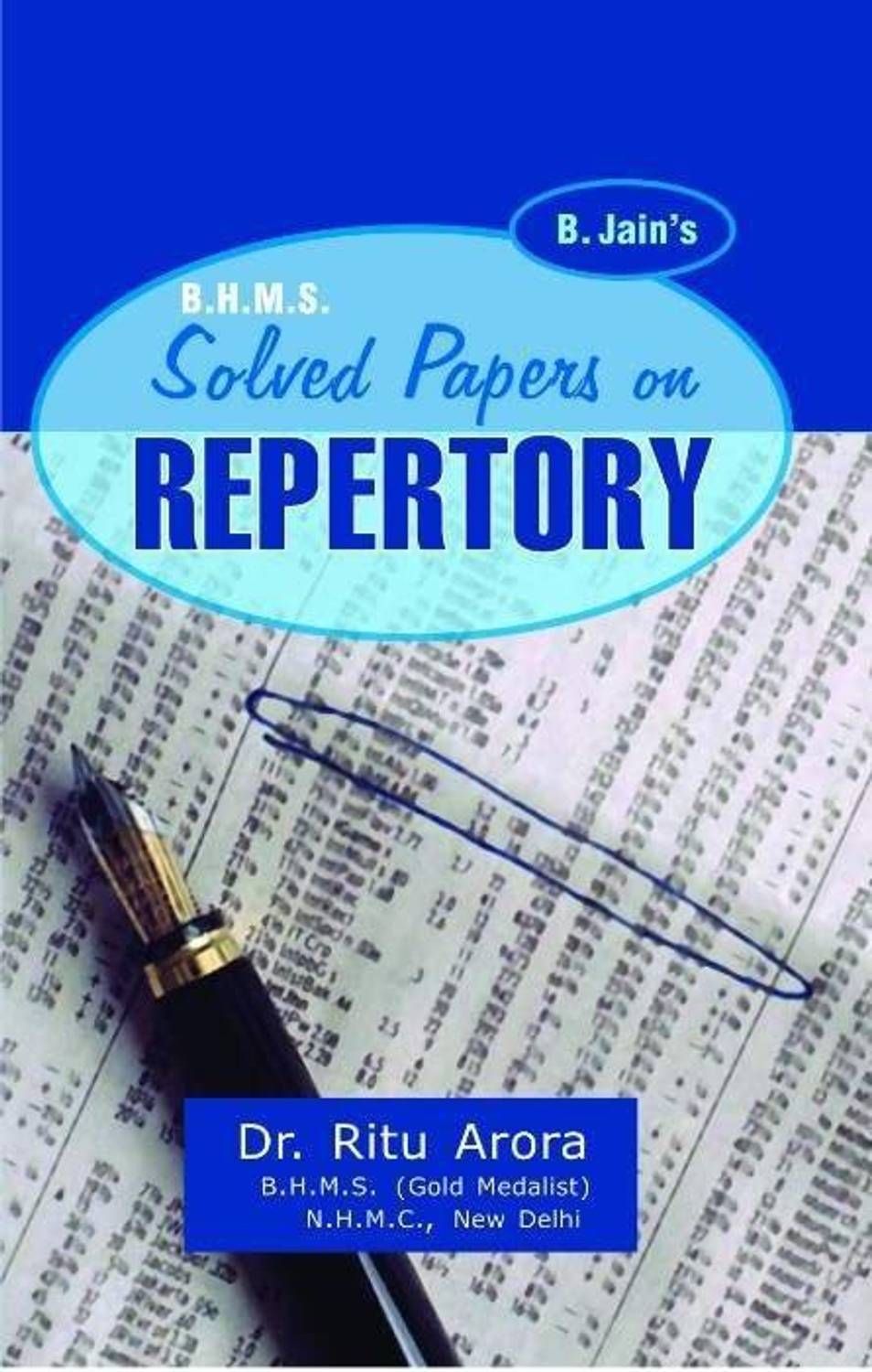 BHMS Solved Papers in Repertory
