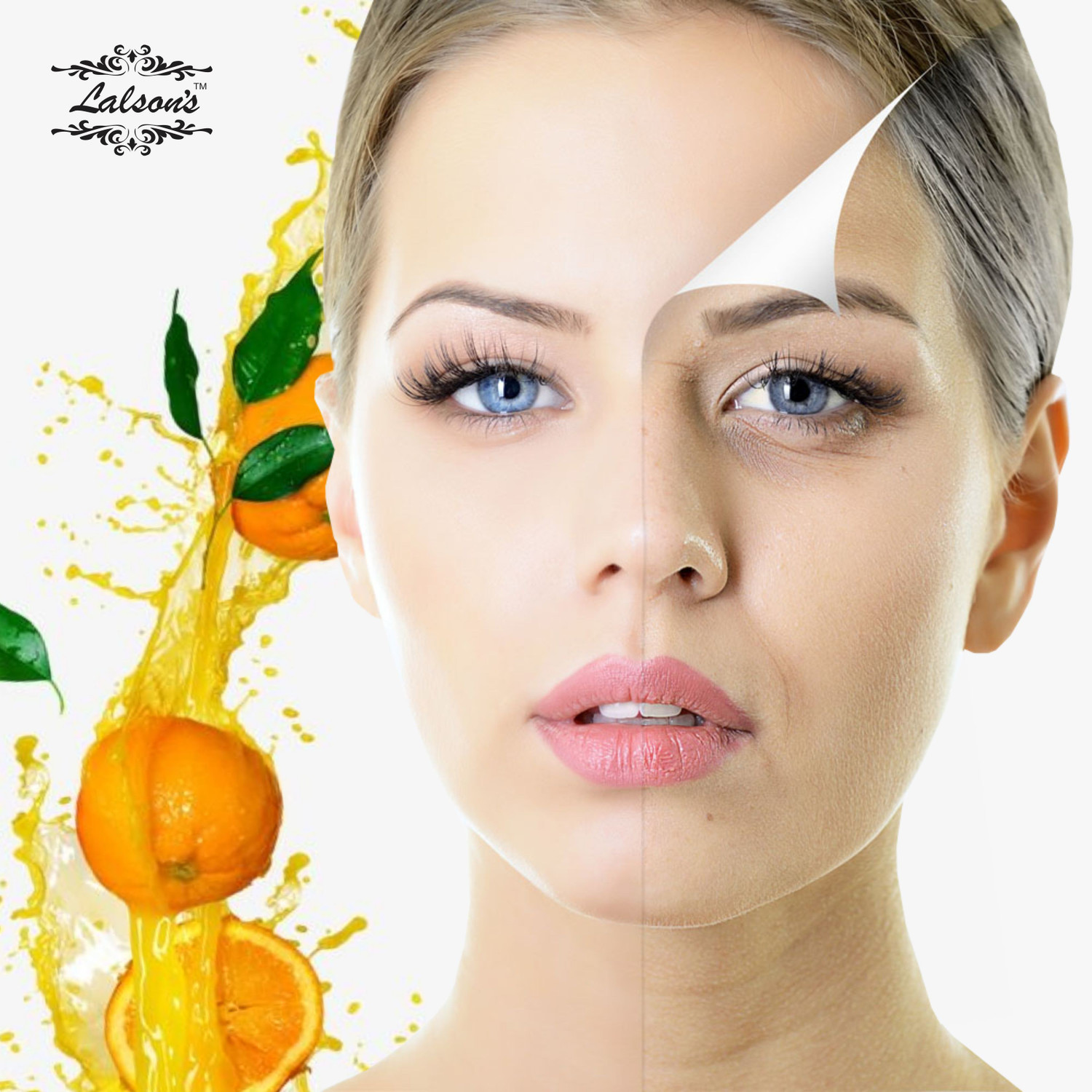 Image of Lalson's Vitamin C Powder (L-Ascorbic Acid) For Use in Serums and Cosmetic Formulations