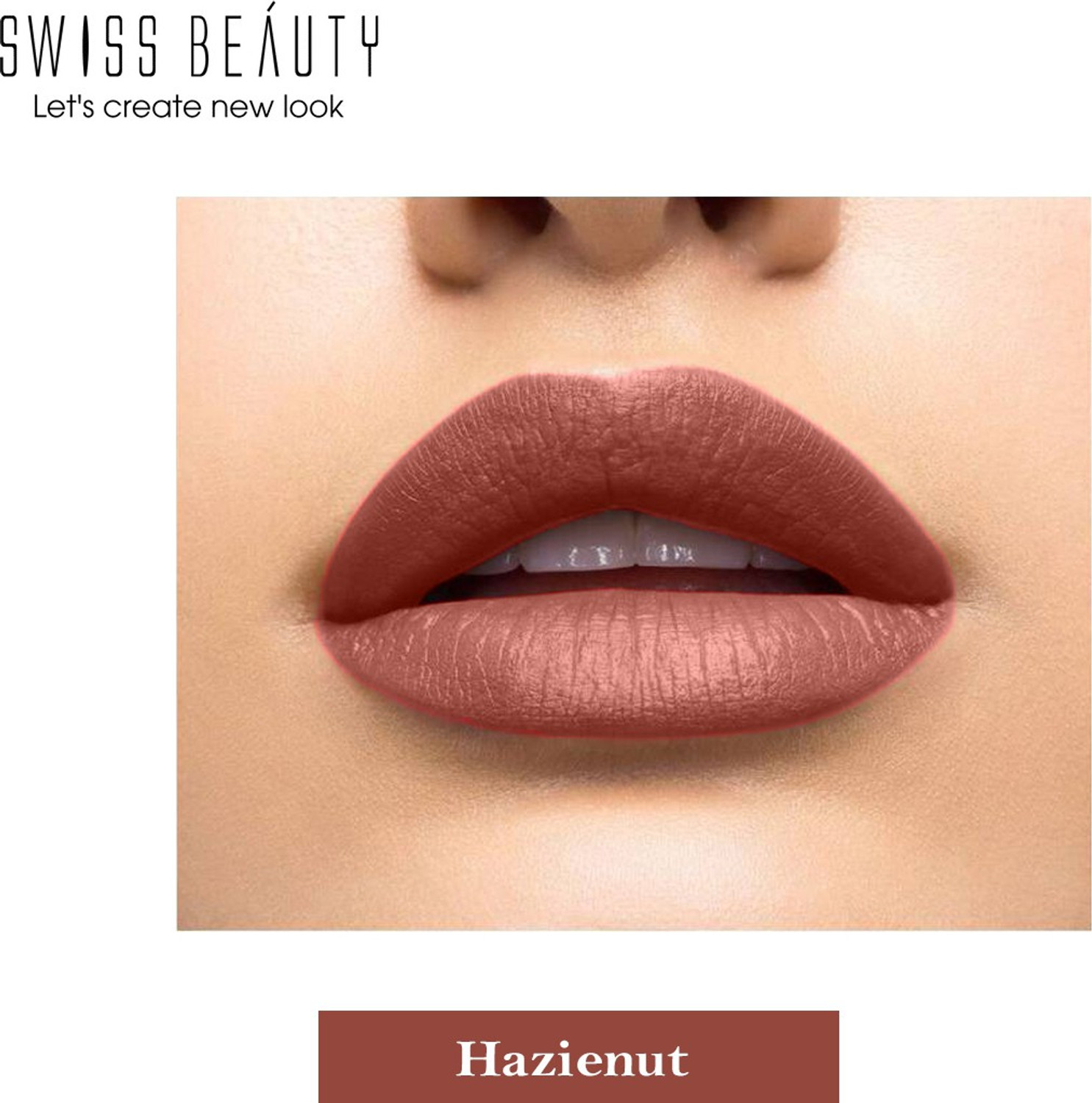 Image of SWISS BEAUTY Pure Matte Creamy Lipstick | Non Drying Pigmented | Smooth Long Lasting