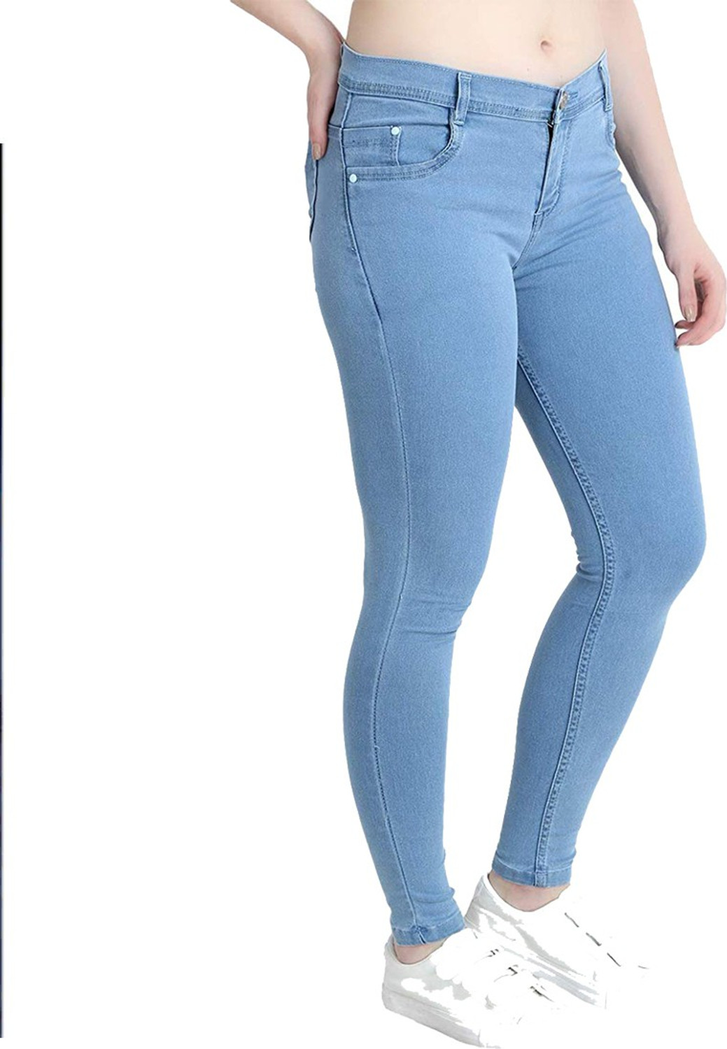 Image of Sanch Skinny Women Light Blue Jeans