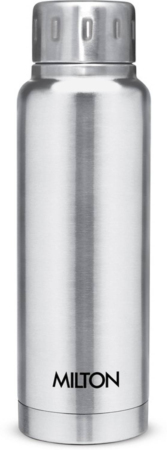MILTON Elfin 300 Thermosteel Water Bottle, ISI Certified, 24 Hr Hot and Cold 300 ml Steel Flask