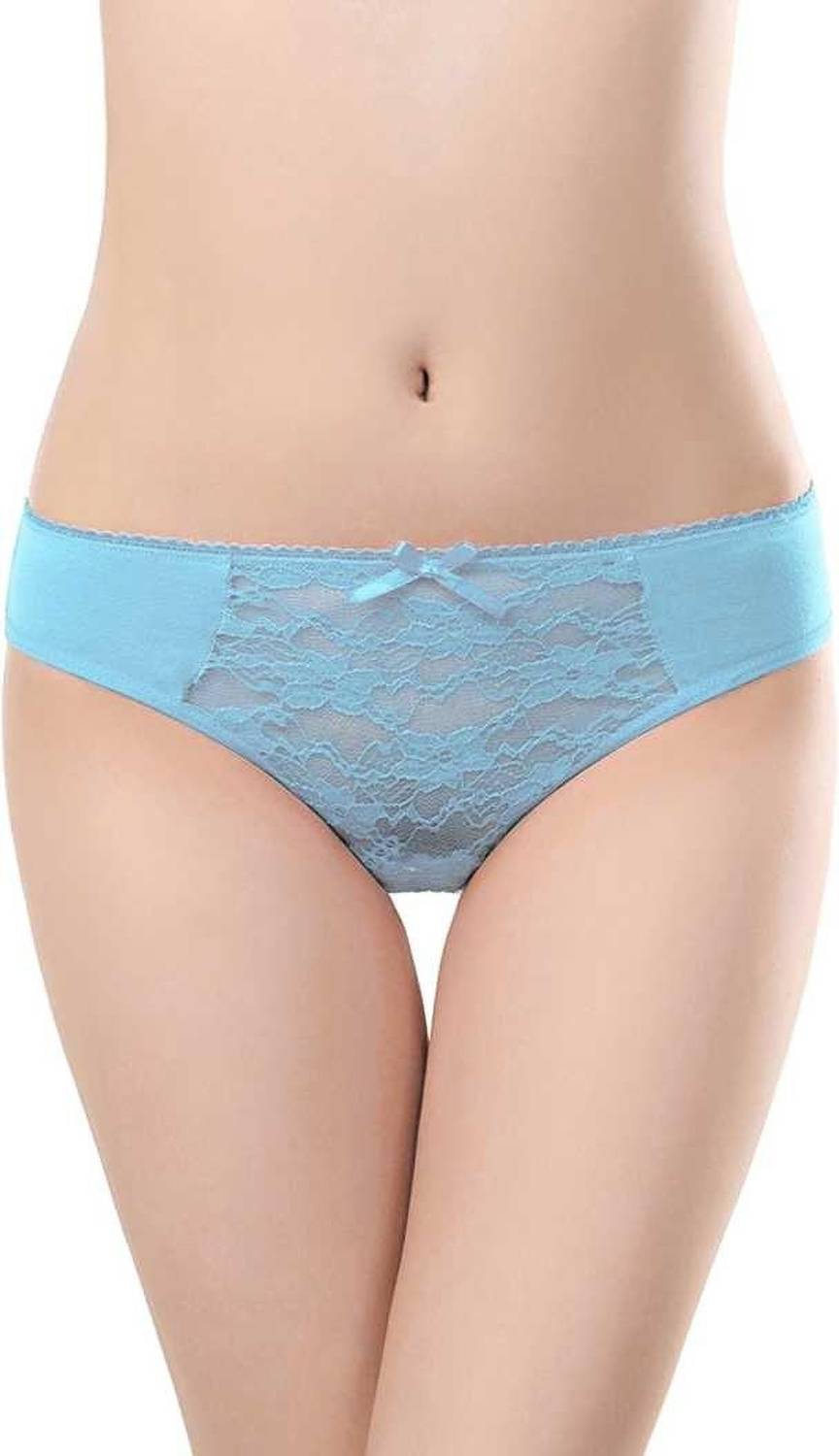 ANSARI HOSIERY Women Hipster Light Blue Panty