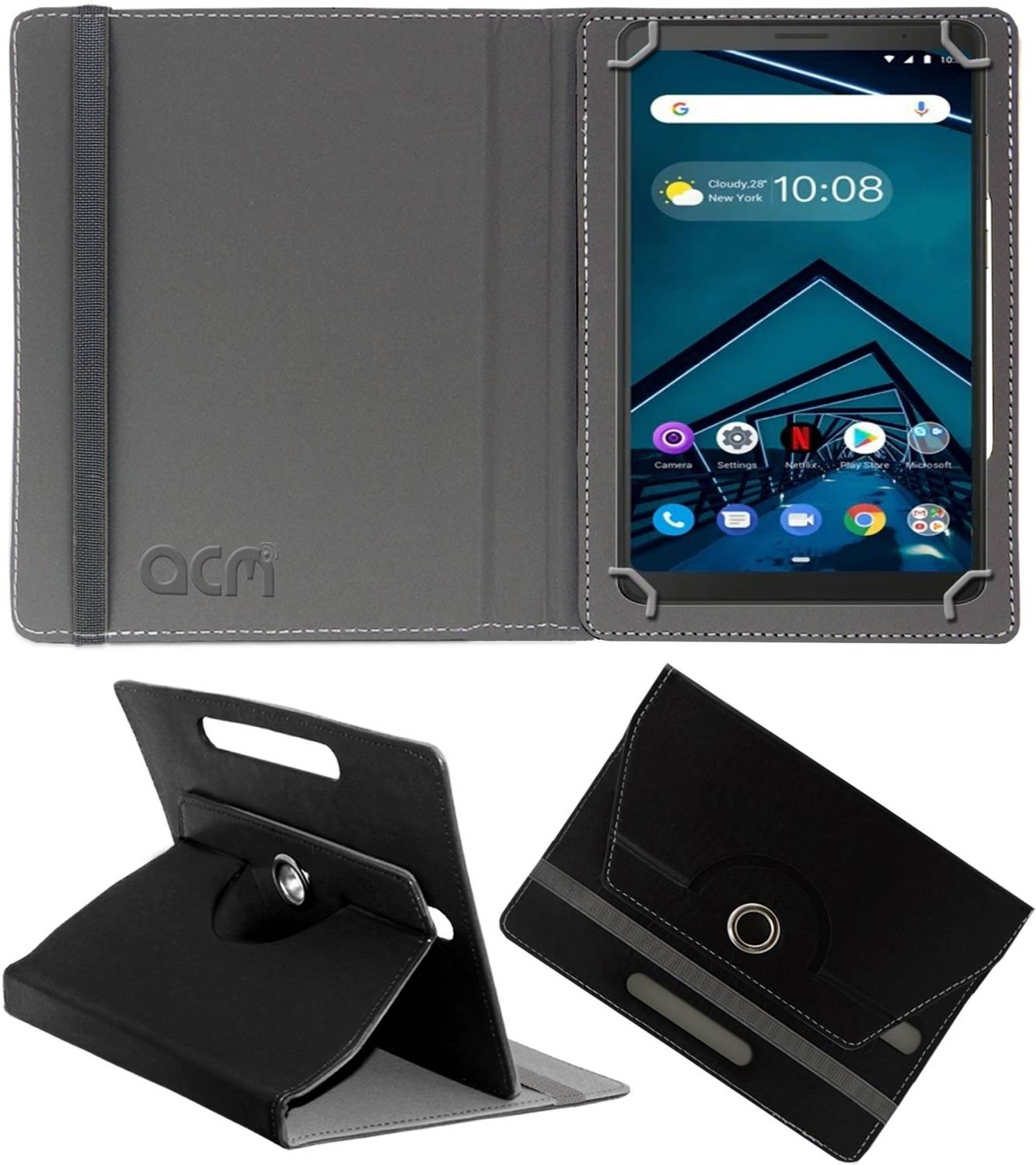 ACM Flip Cover for Lenovo Tab V7 6.9 inch