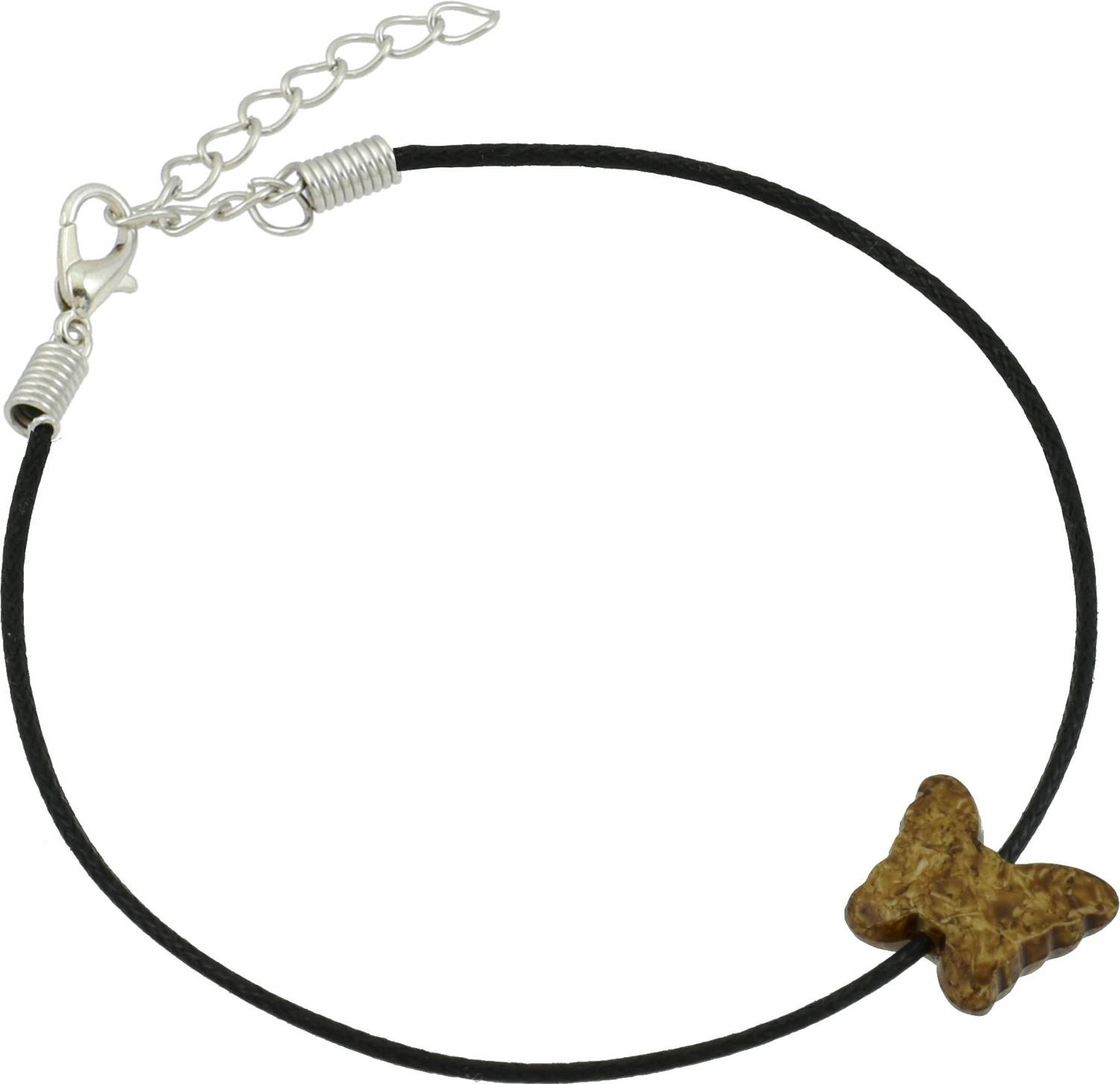 18 Fashion Street Stylish Black Thread Anklet With Charm Cotton Dori Anklet