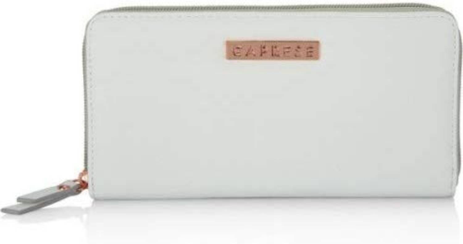 Caprese Women Casual White Artificial Leather Wallet