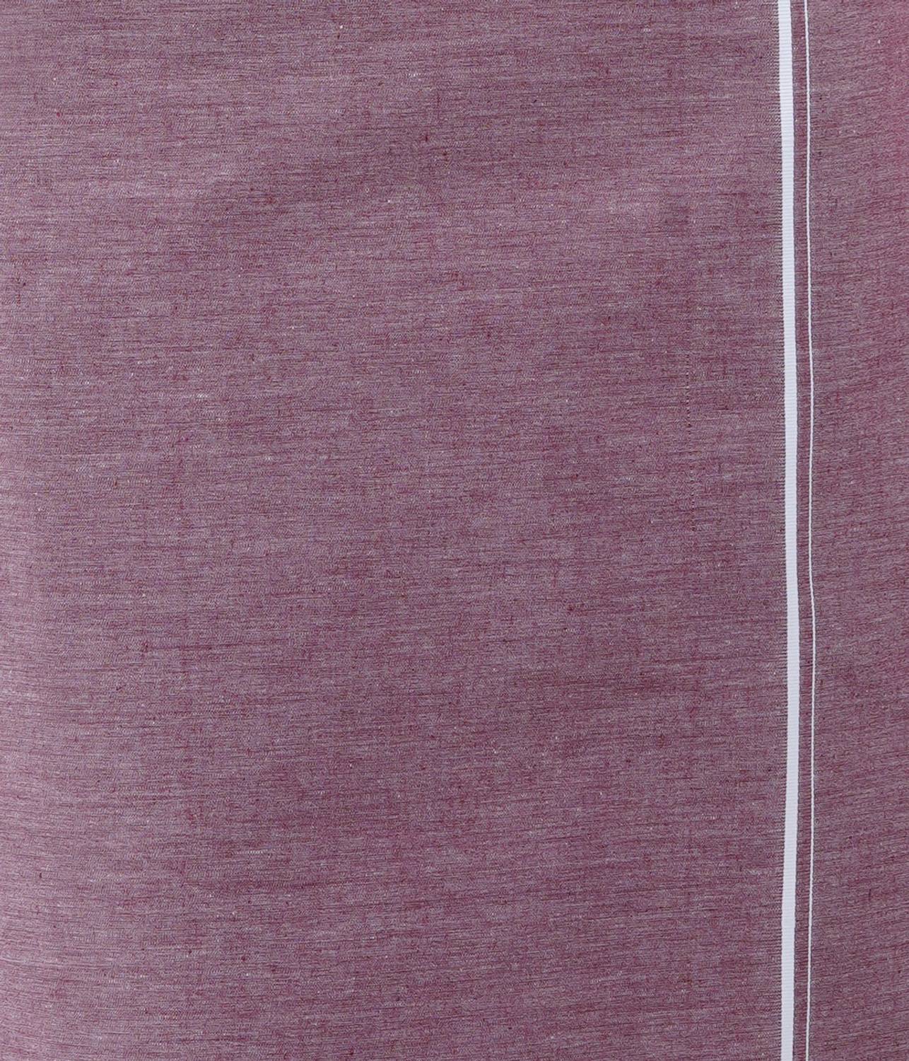 PRAKASAM COTTON Dhoti Uomo Premium KFC Con Tasca Welcro - Cotone 100% Arancione, Taglia L (Fianchi 101-116 Cm) - 5