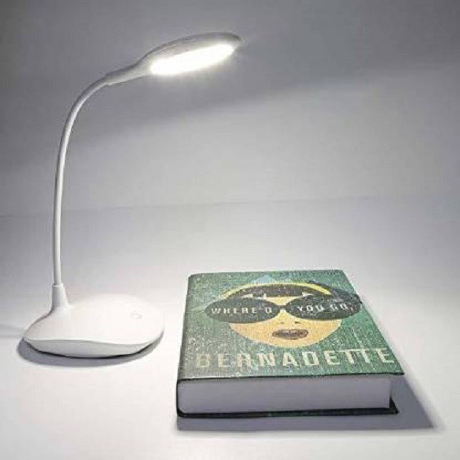 AKR Powerful Touch On/Off Switch LED Desk Lamp Study Lamp