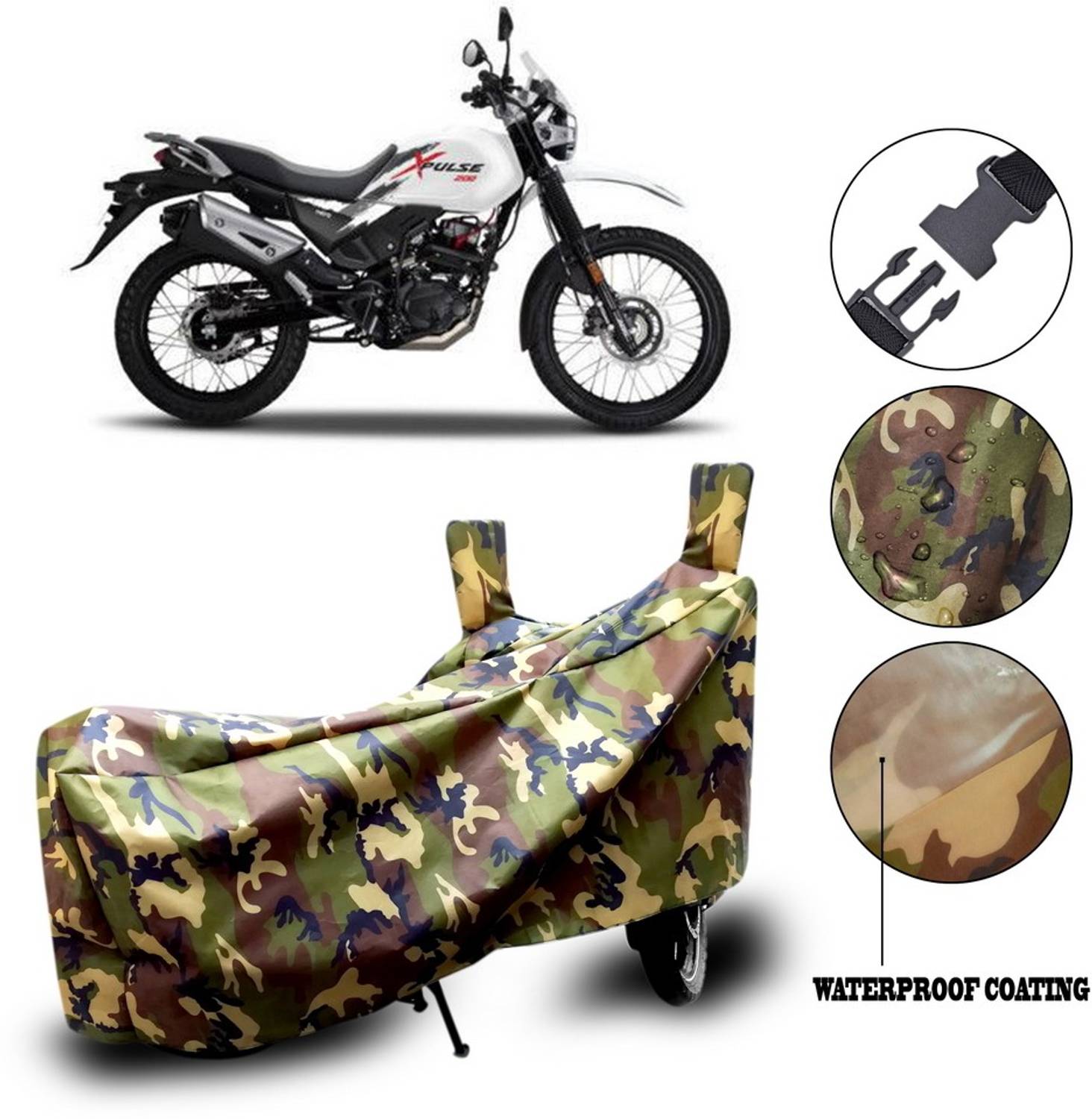 Autogard Waterproof Two Wheeler Cover for Hero