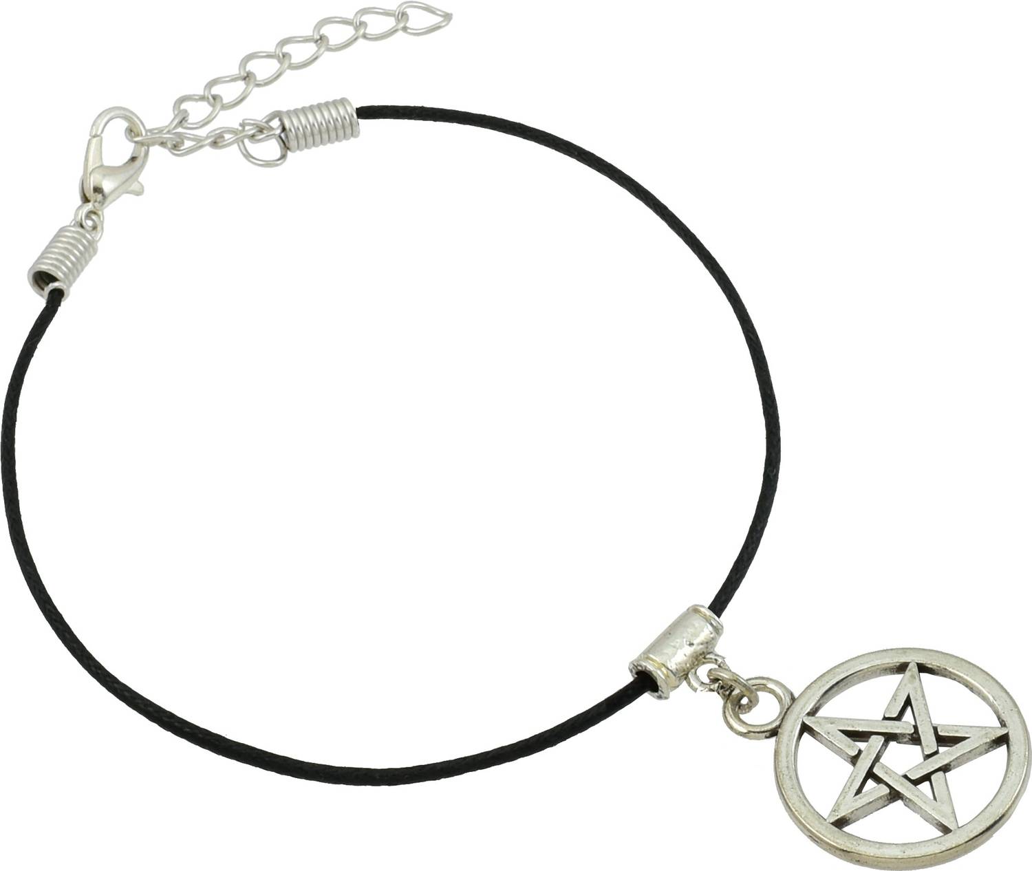 18 Fashion Street Stylish Black Thread Anklet With Charm Cotton Dori Anklet