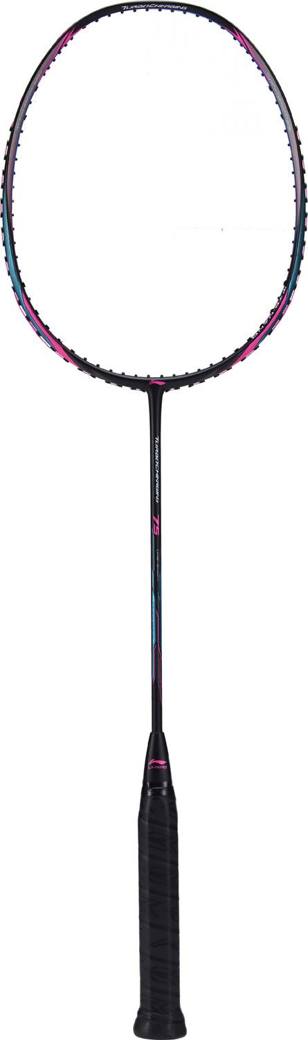 LI-NING TURBO CHARGING 75 Black, Blue Unstrung Badminton Racquet