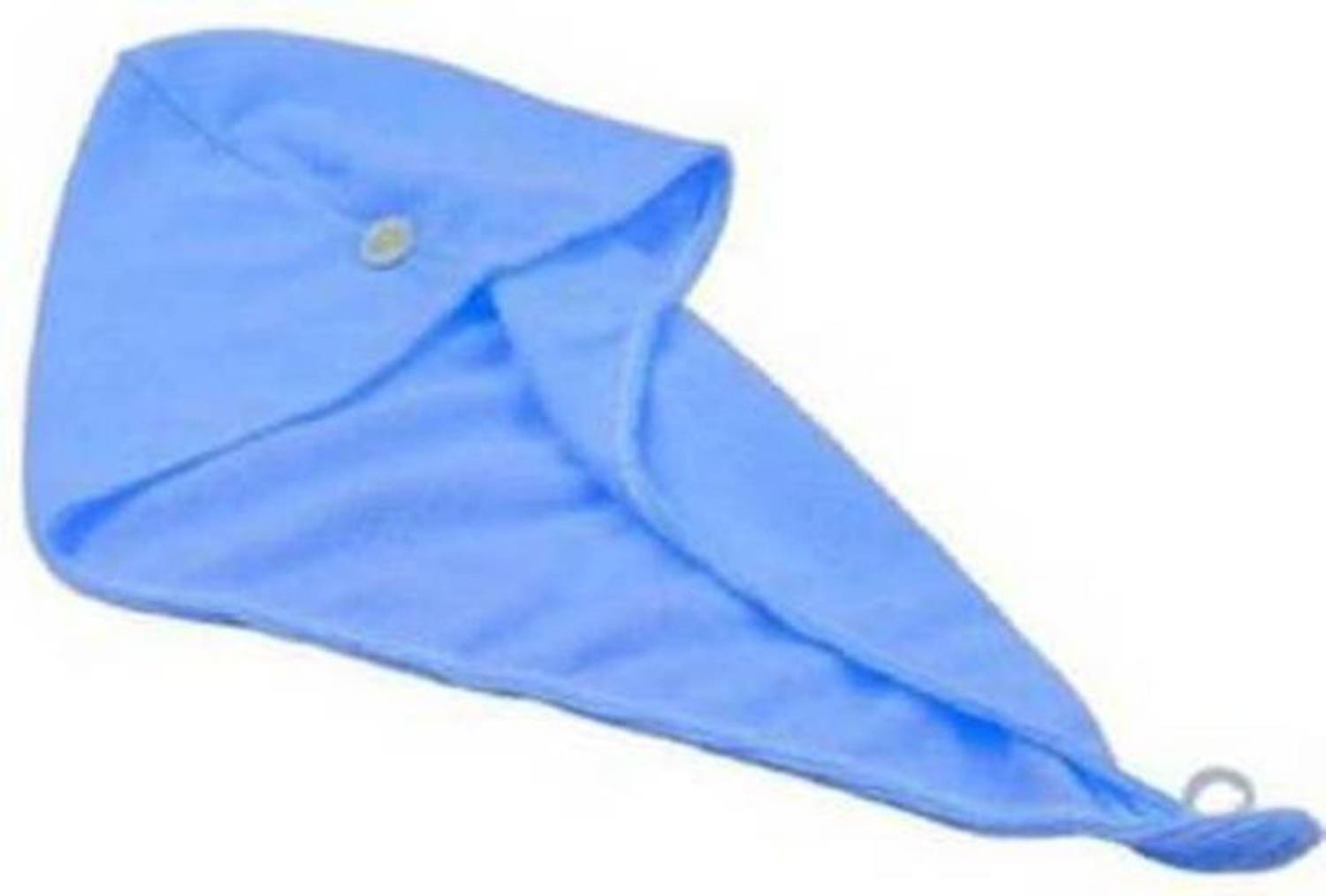 AadyaShoppings Hair Cap Hair Shower Towel Wrap,Hair Drying Towel with Button Microfibre Hair Towel Dry Hair Hat Bath