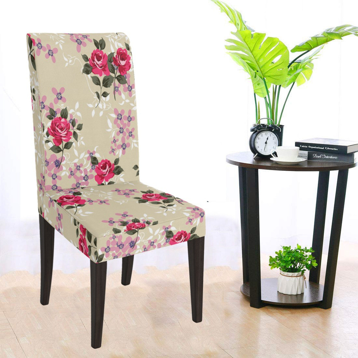 Image of DECORIAN Polycotton 1 Seater Chair Floral Cover